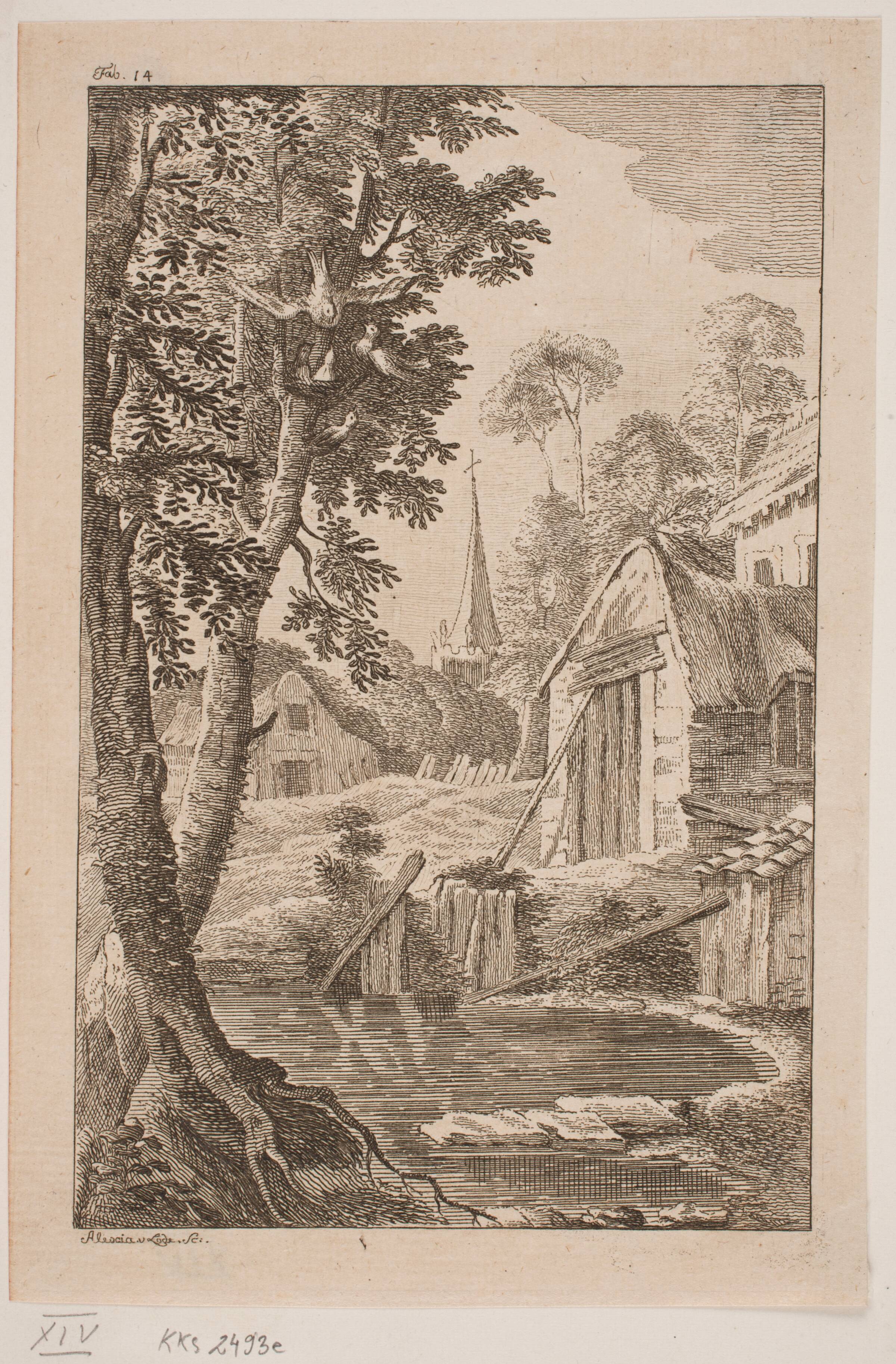 Spurven og Duen, Alexia de Lode, 1760
