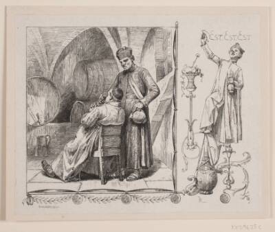 Illustration til Sophus Schandorph, "En Romersk Nat"