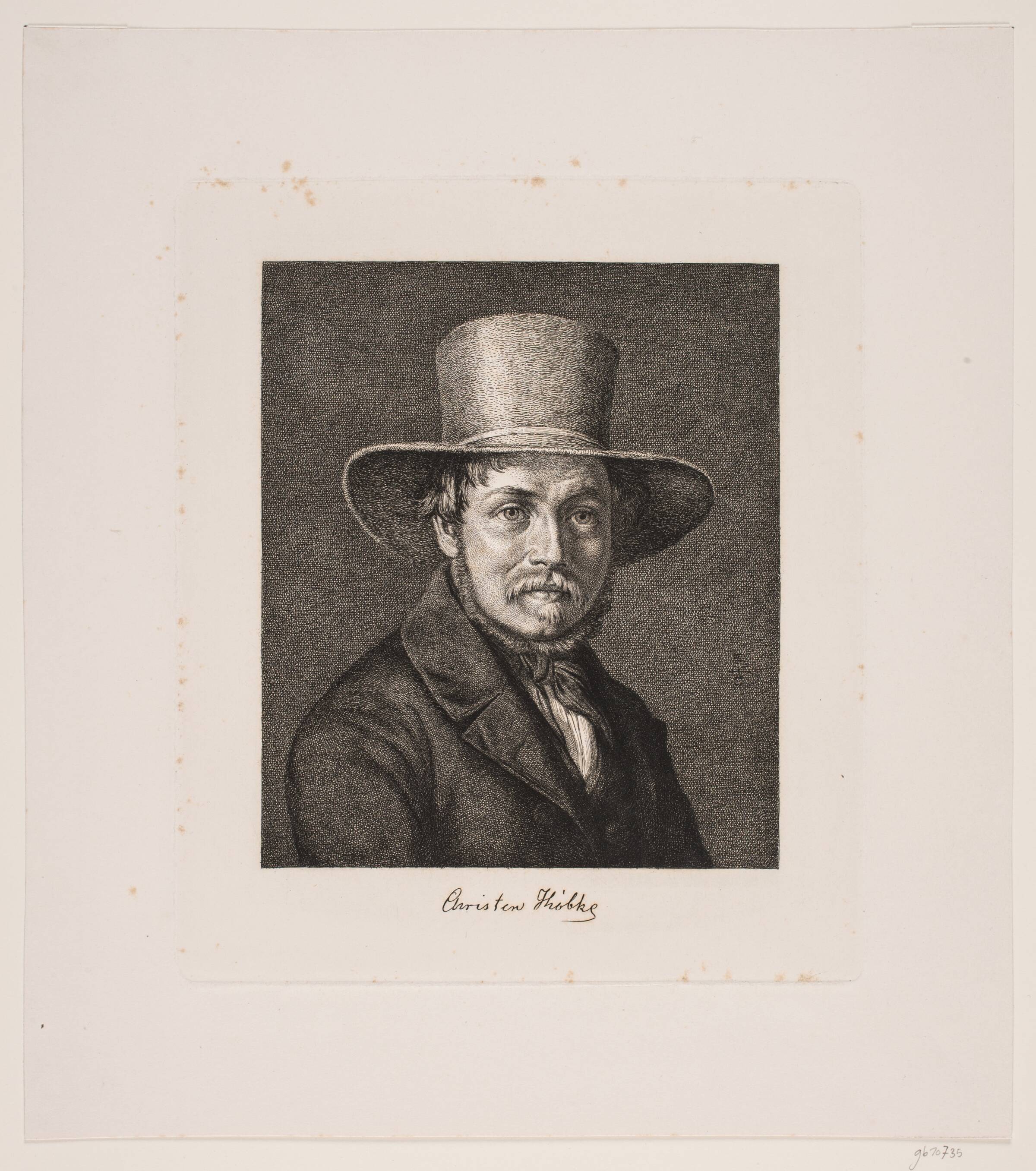 Christen Købke, Jørgen Roed, 1849