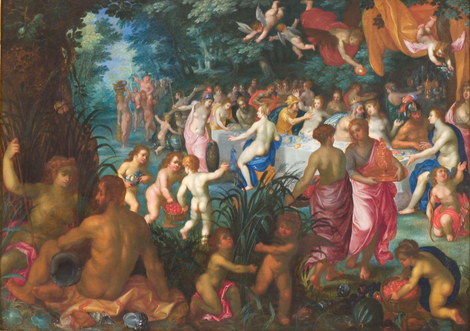 The Marriage of Peleus and Thetis, by Jan Brueghel (I), 1583-1625