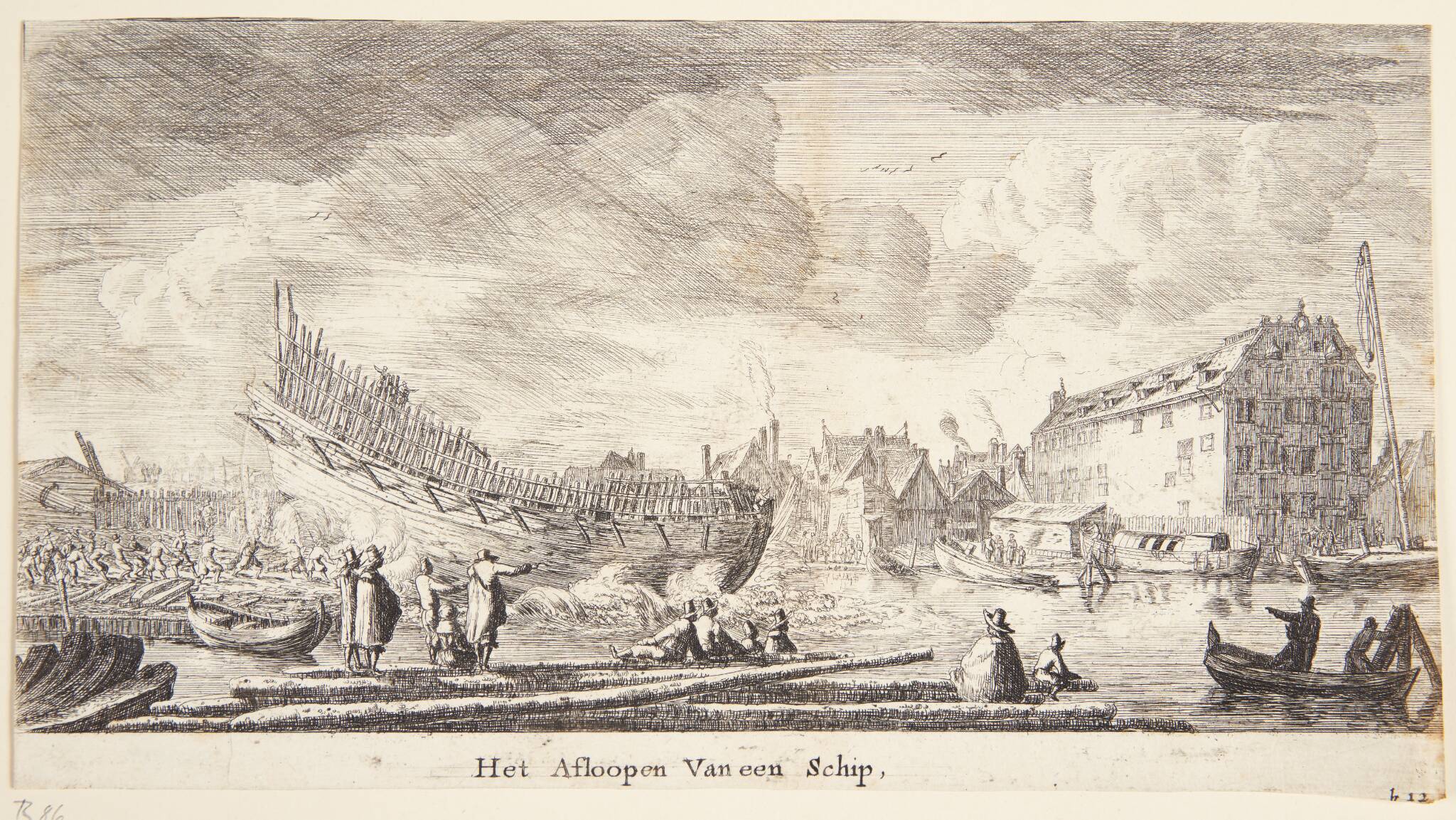 Et skib, der løber af stabelen
