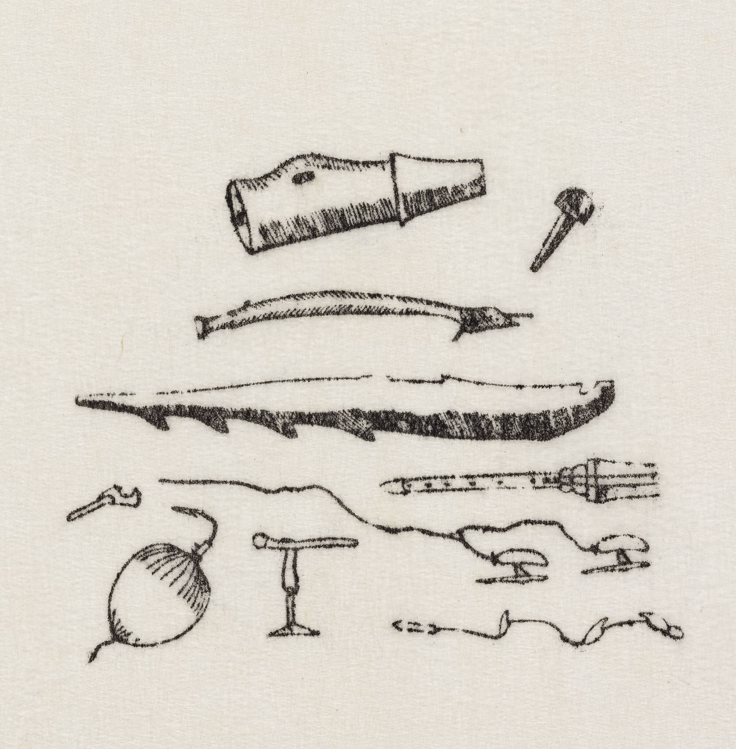 Kajakudstyr, Abraham, 1859-1860