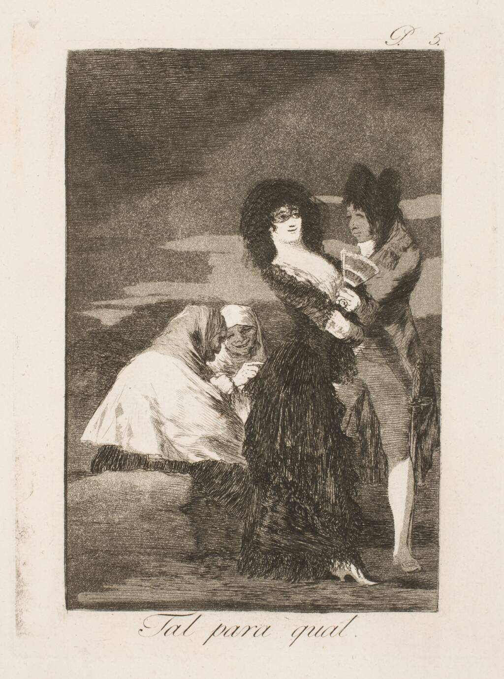 Krage søger mage, Francisco de Goya, 1797-1798