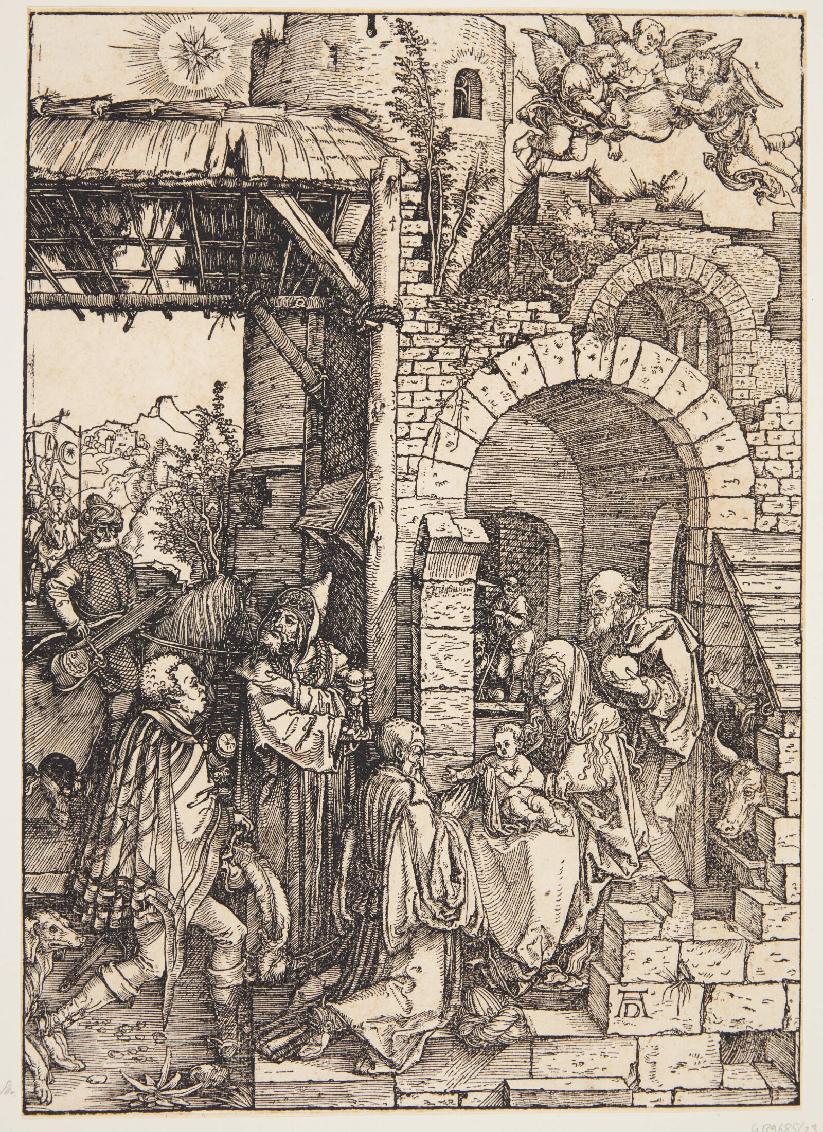 De hellige tre kongers tilbedelse, Albrecht Dürer, 1503-1506