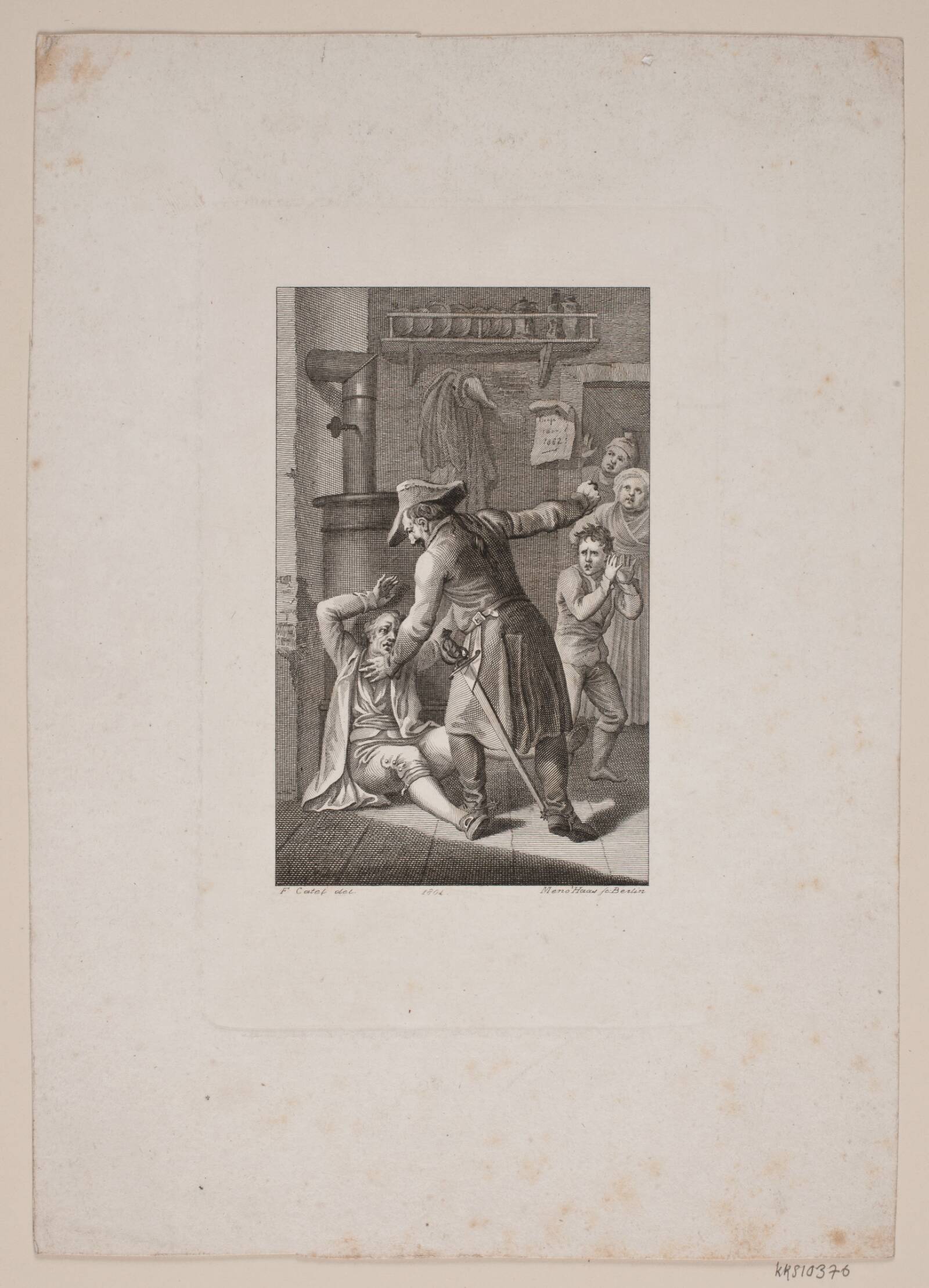 Illustration, Meno Haas, 1801