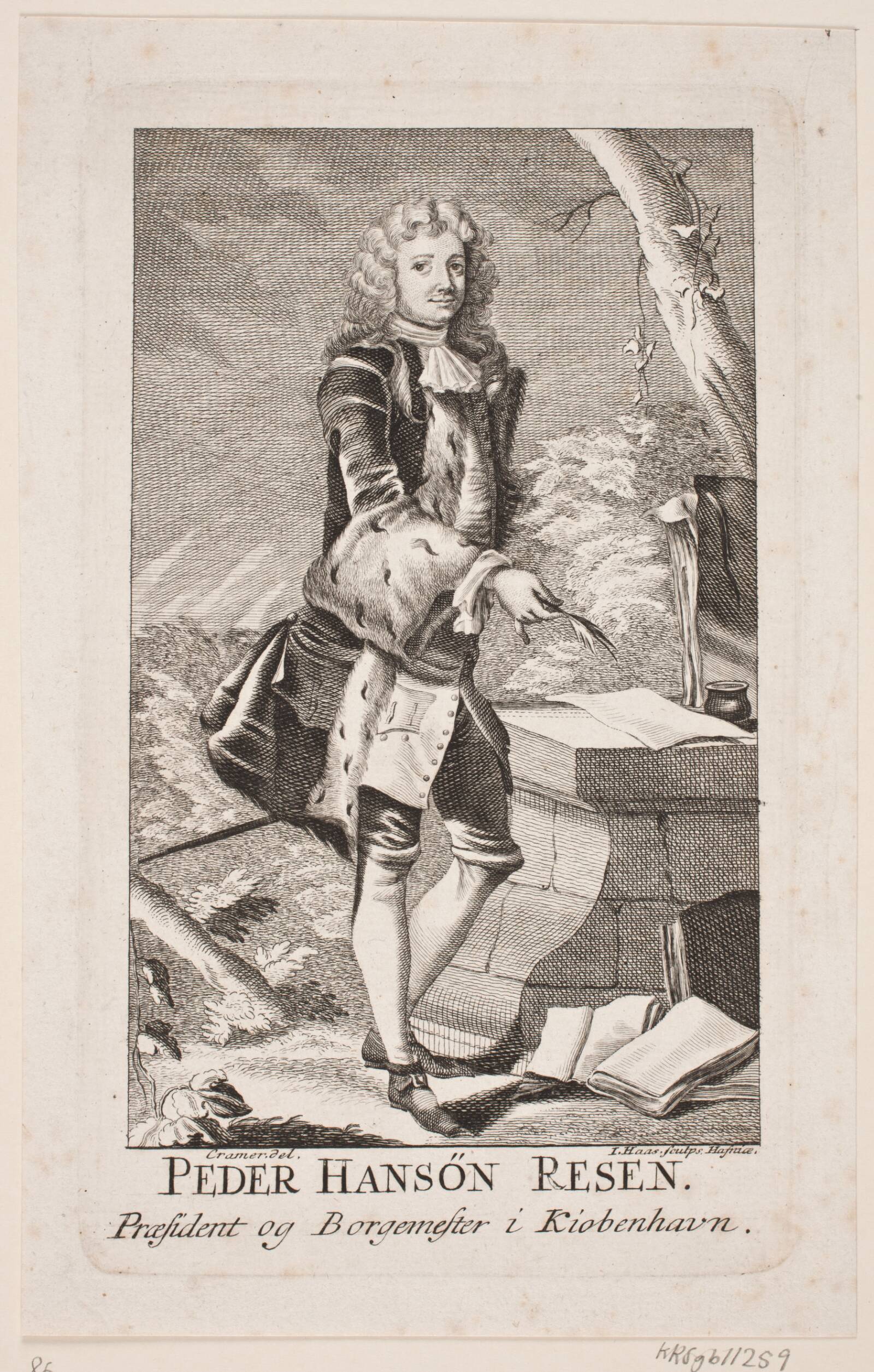 Peder Hansen Resen, Jonas Haas, 1753-1754