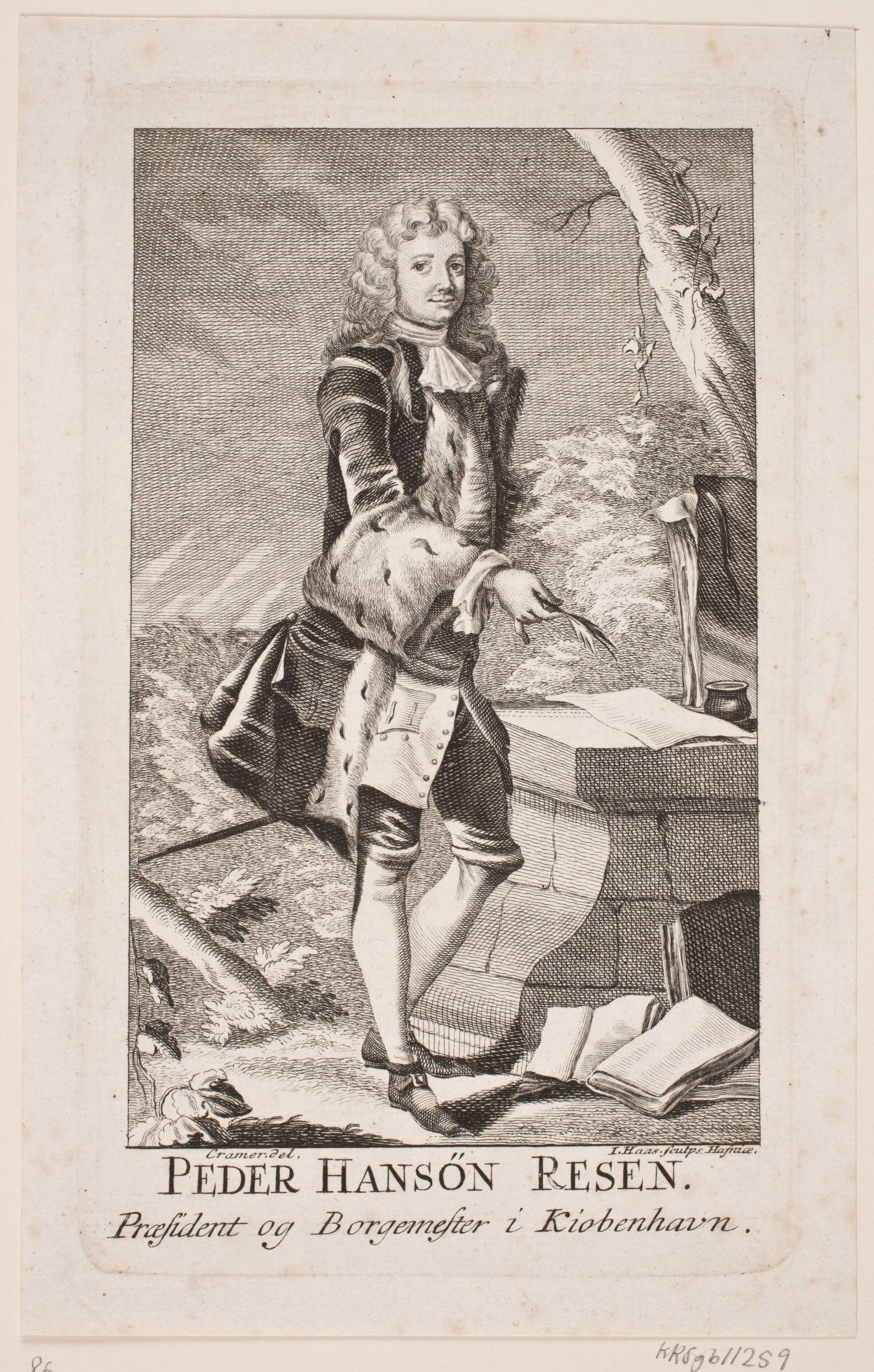 Peder Hansen Resen, Jonas Haas, 1753-1754