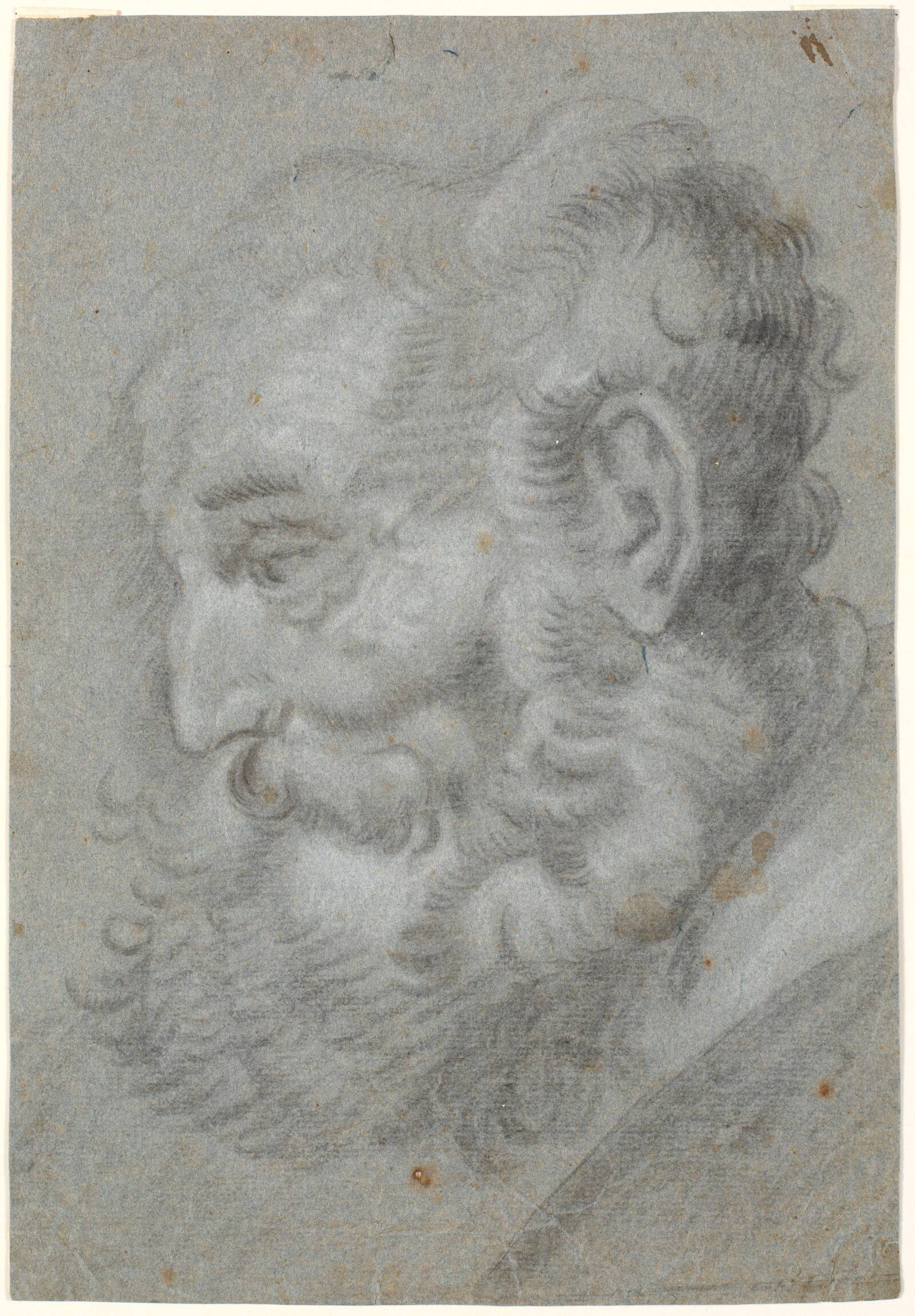 Oldingehoved, profil mod venstre, Heinrich Dittmers, 1625-1677