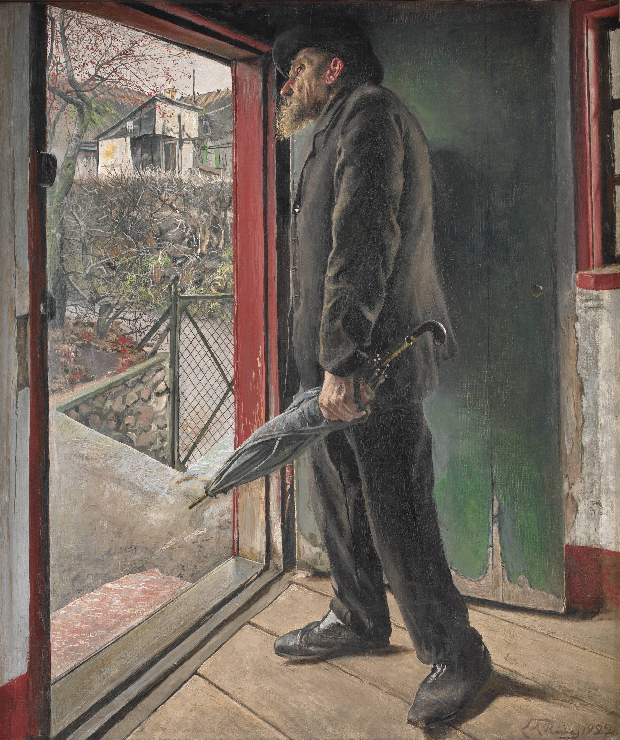 Er regnen hørt op?, L.A. Ring, 1922