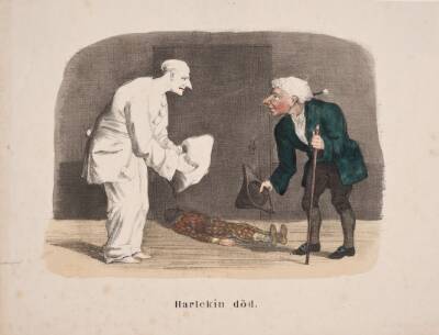 Harlekin død