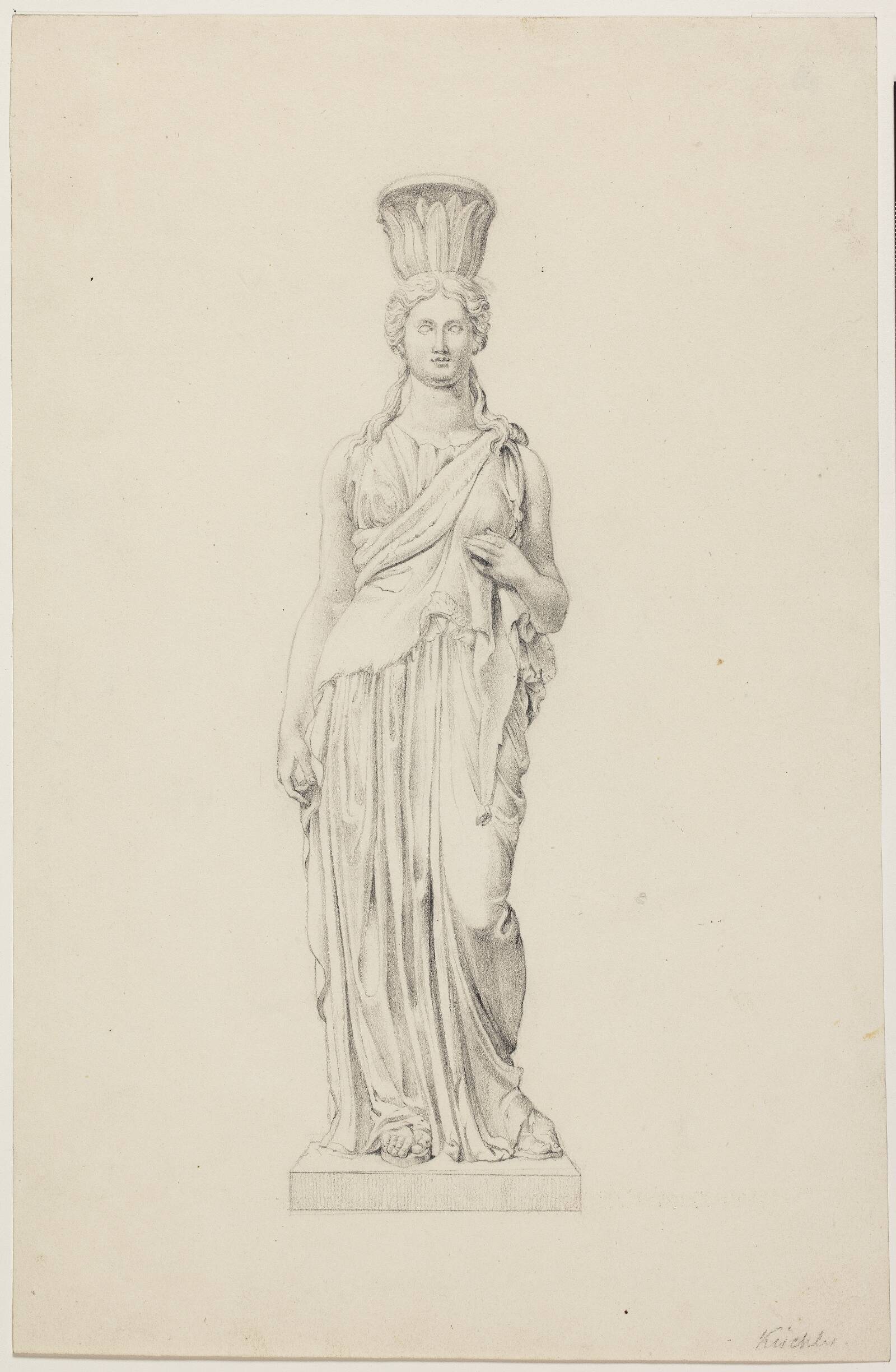 Karyatide, Albert Küchler, 1803-1886