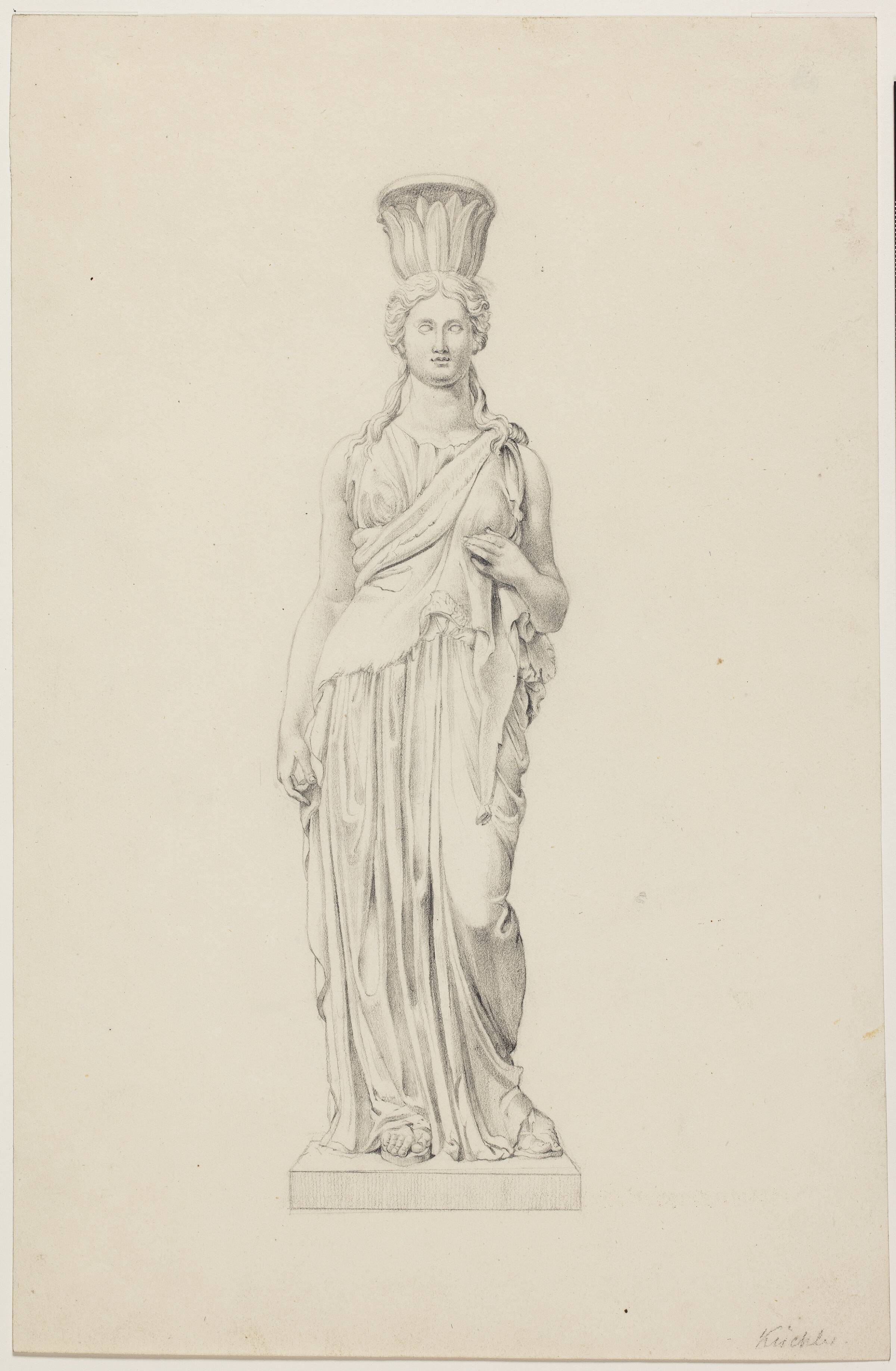 Karyatide, Albert Küchler, 1803-1886