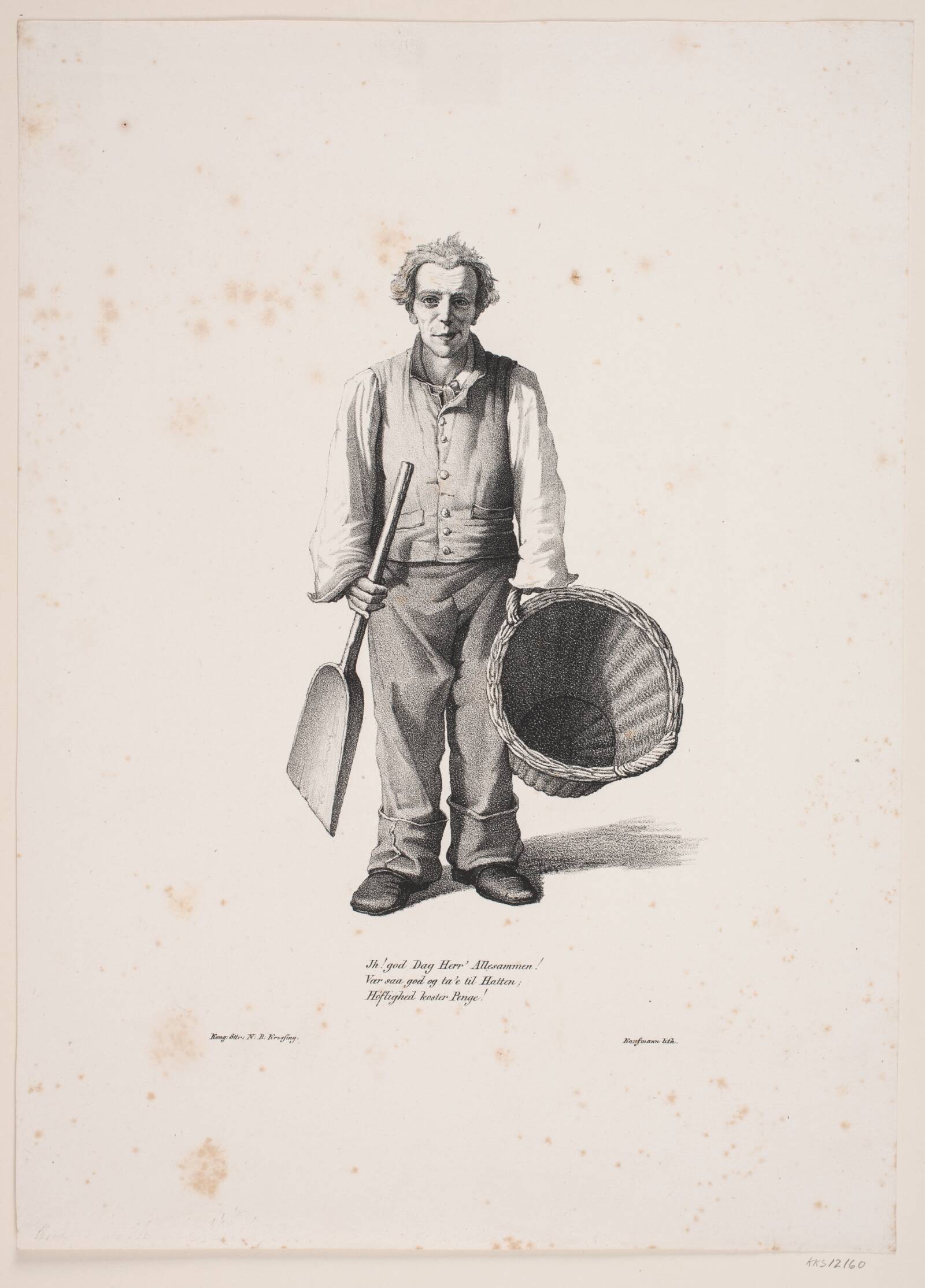 A. Dich, Asmus Kaufmann, 1820-1843