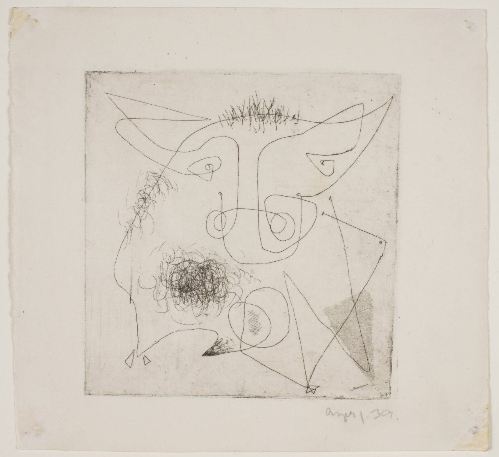 Ræven, Asger Jorn, 1939