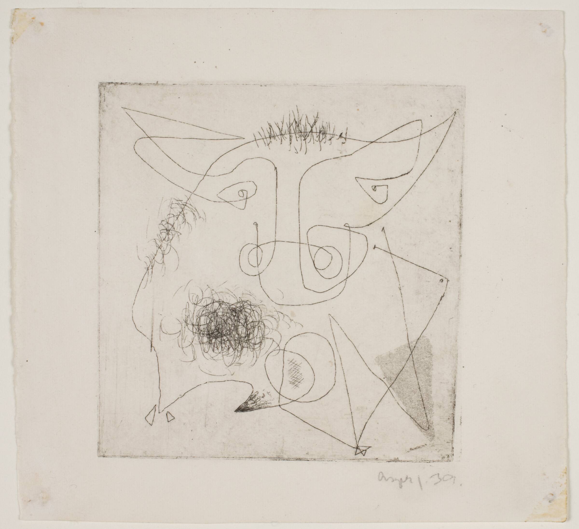 Ræven, Asger Jorn, 1939