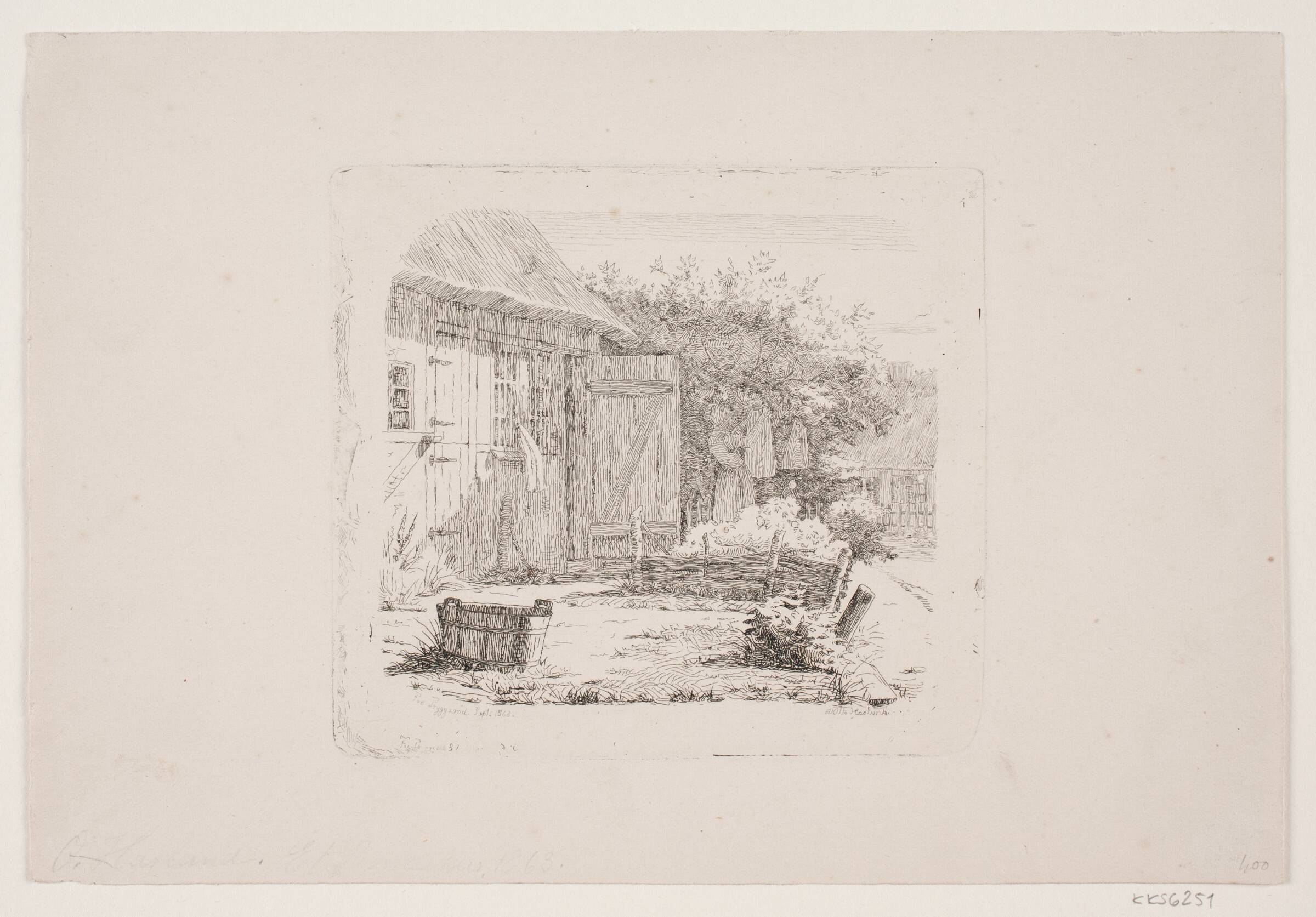 Fra Tryggerød, Otto Haslund, 1863