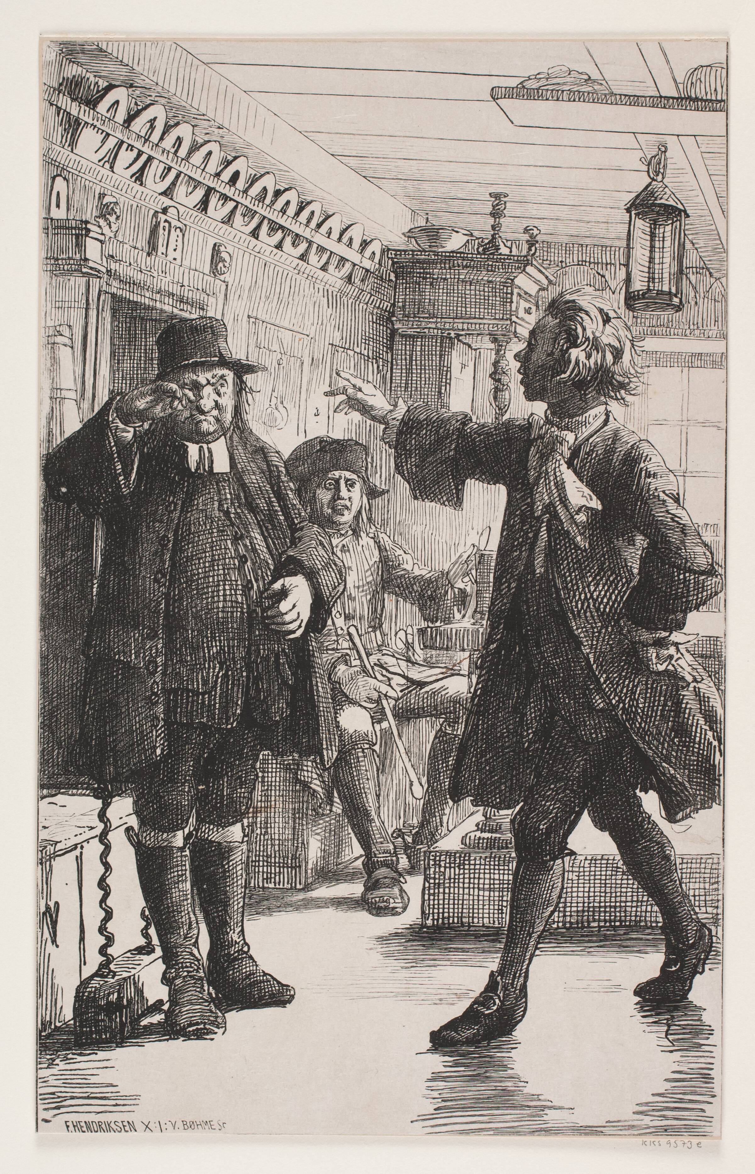 Erasmus Montanus og Per Degn, Waldemar Bøhme, 1848-1926