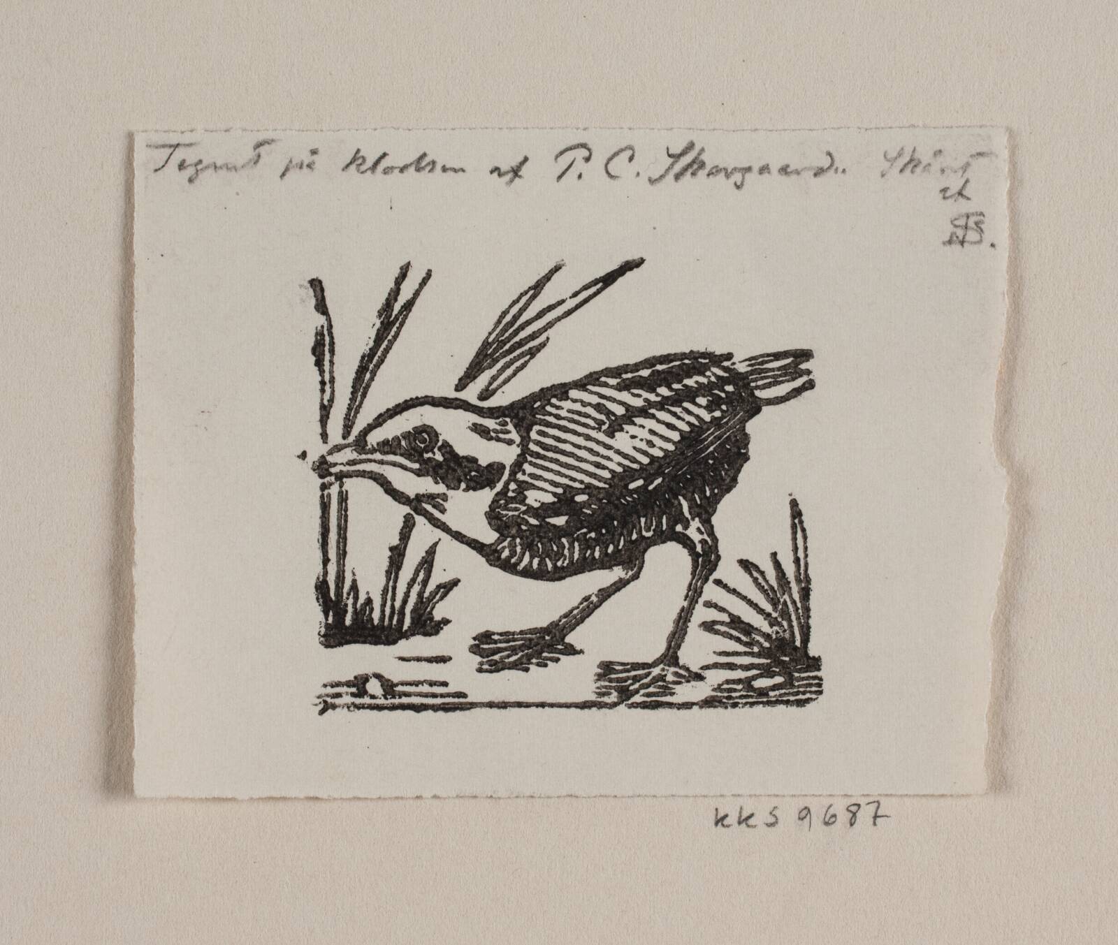 En fugleunge, Niels Skovgaard, 1865-1871