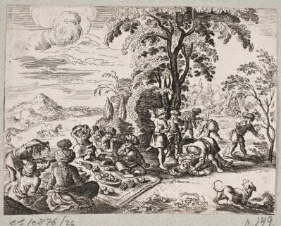 Illustration til Adam Olearius, “Persianischer Rosenthal von einem Sinnreichen Poeten Schich Saadi […]”, Schleswig 1660