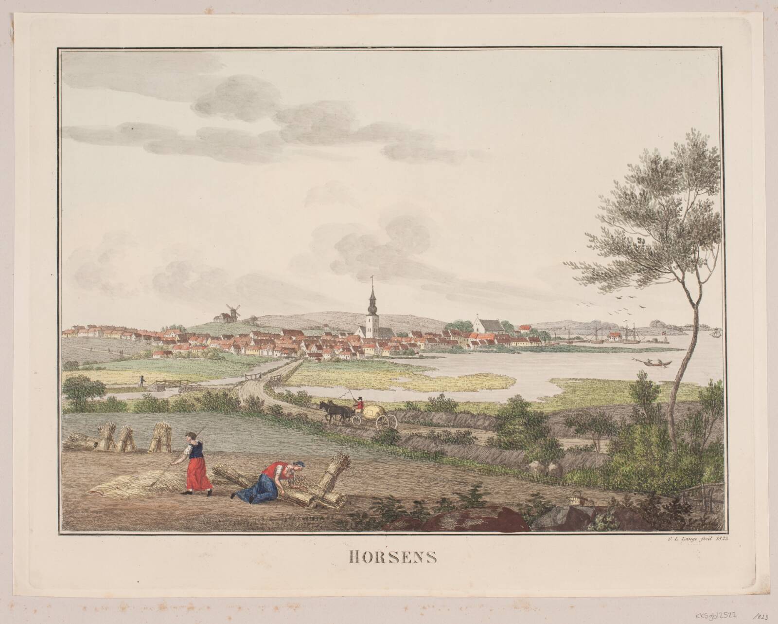 Horsens, Søren L. Lange, 1823