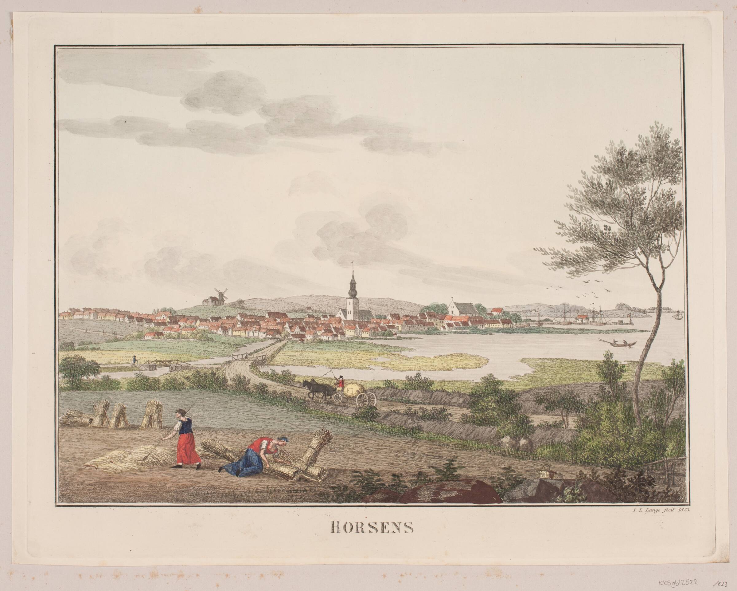 Horsens, Søren L. Lange, 1823