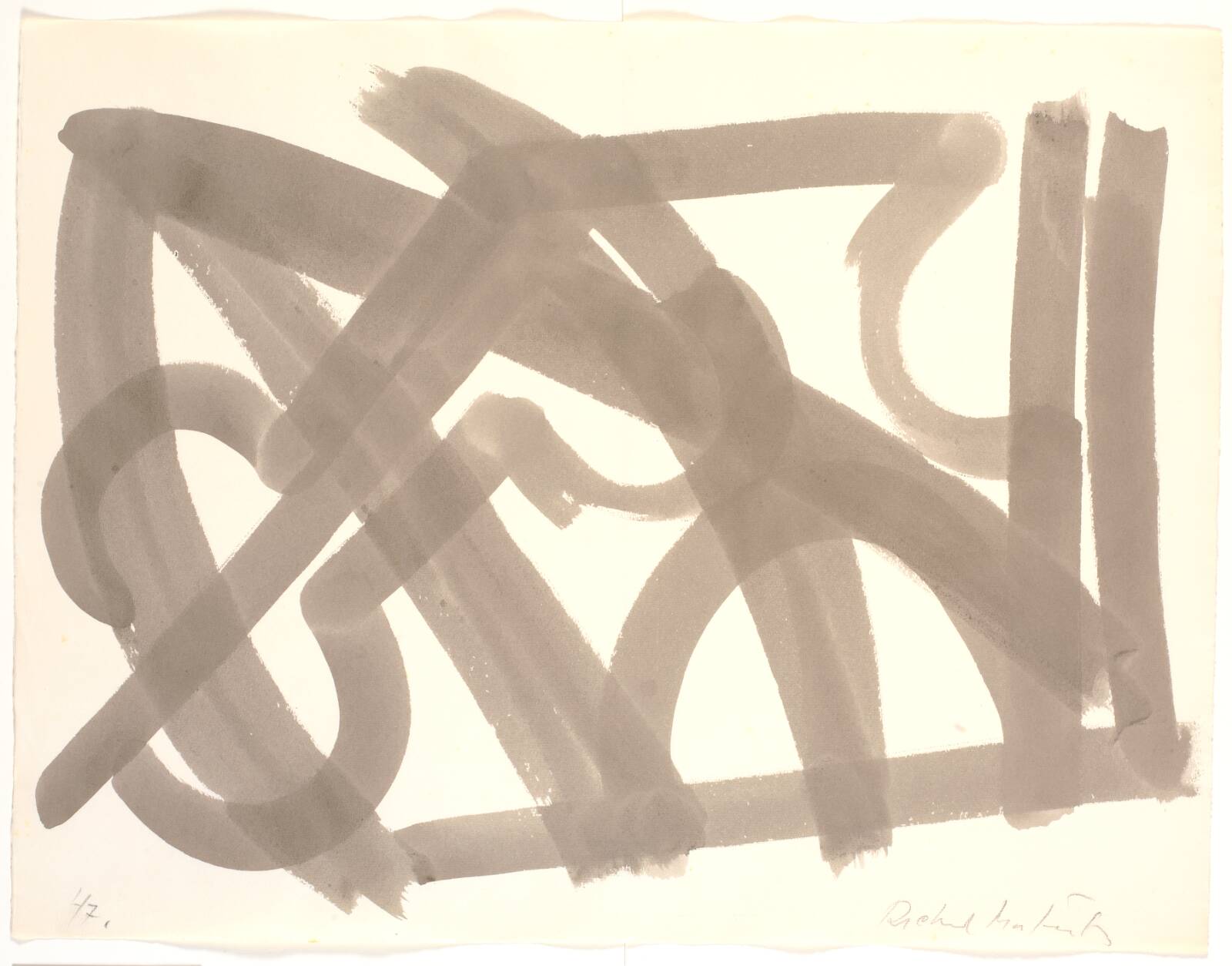 Uden titel, Richard Mortensen, 1947-1949