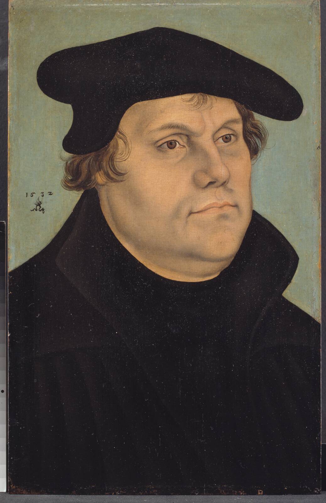 Portrait of Martin Luther, by Lucas Cranach (I), 1532