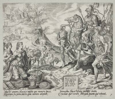 Salige er fredsstifterne. Abigail formilder David