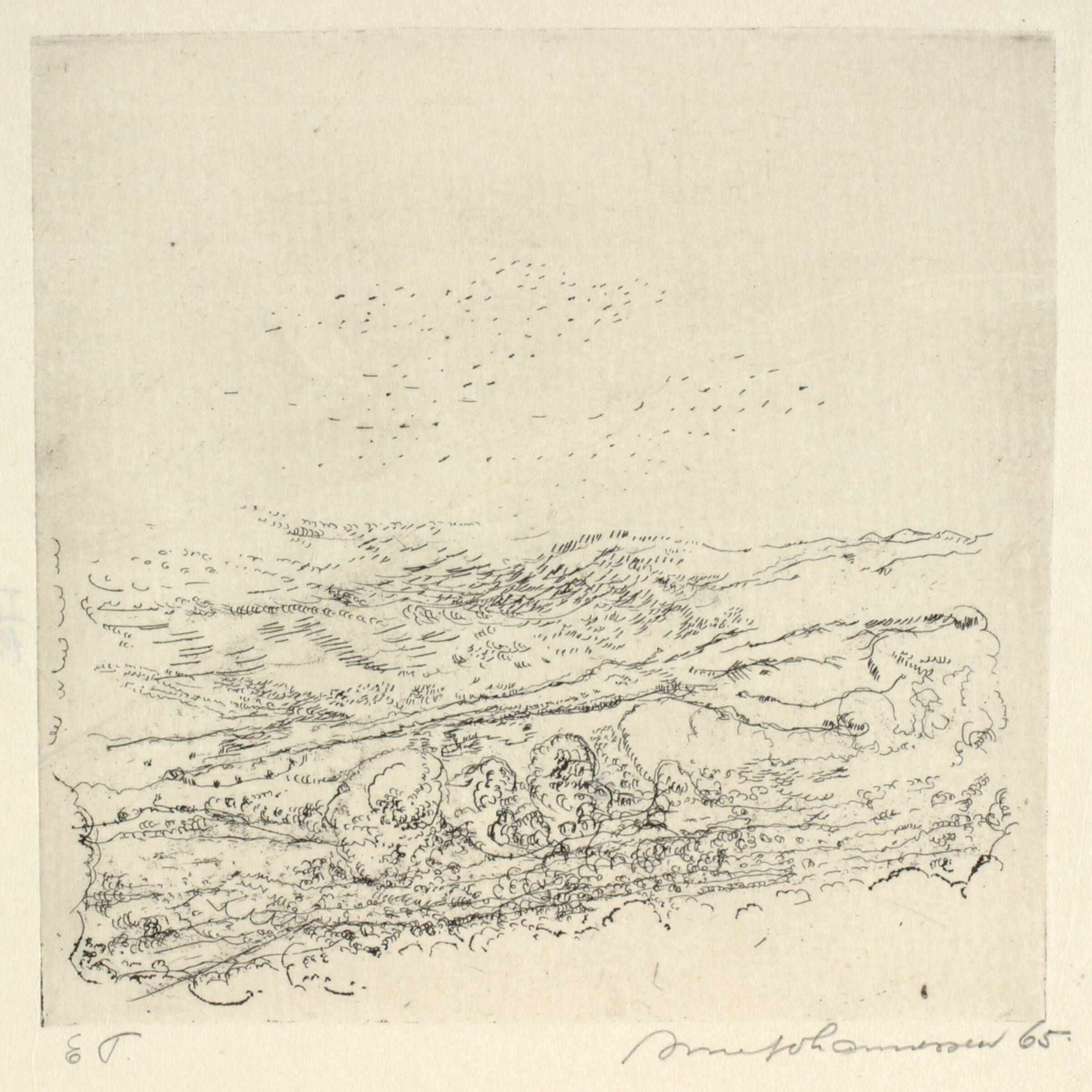 Ved Fontainebleau, Arne Johannessen, 1965
