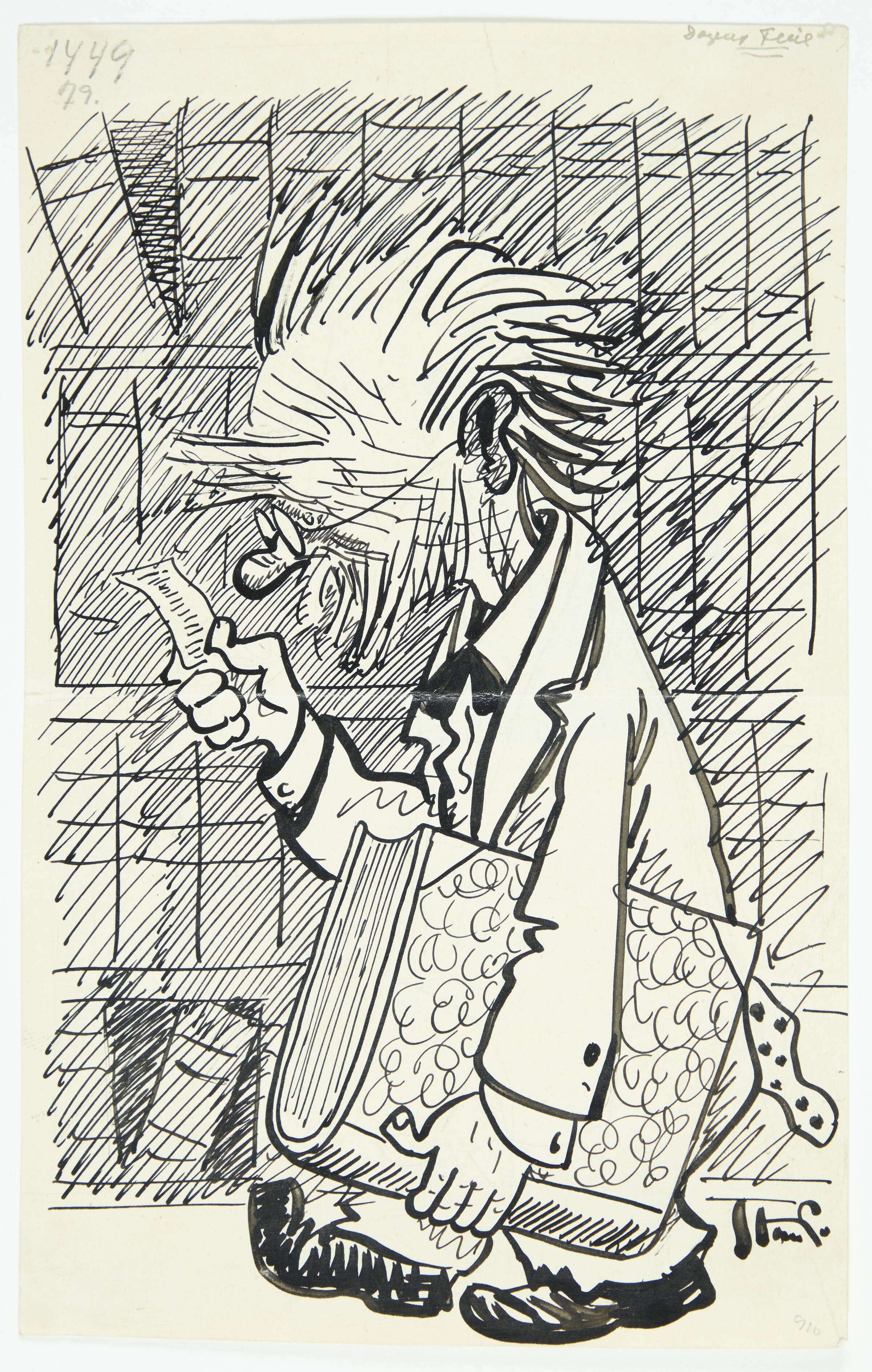 Blad til "Dagens flue", Storm Petersen, Robert, 1945