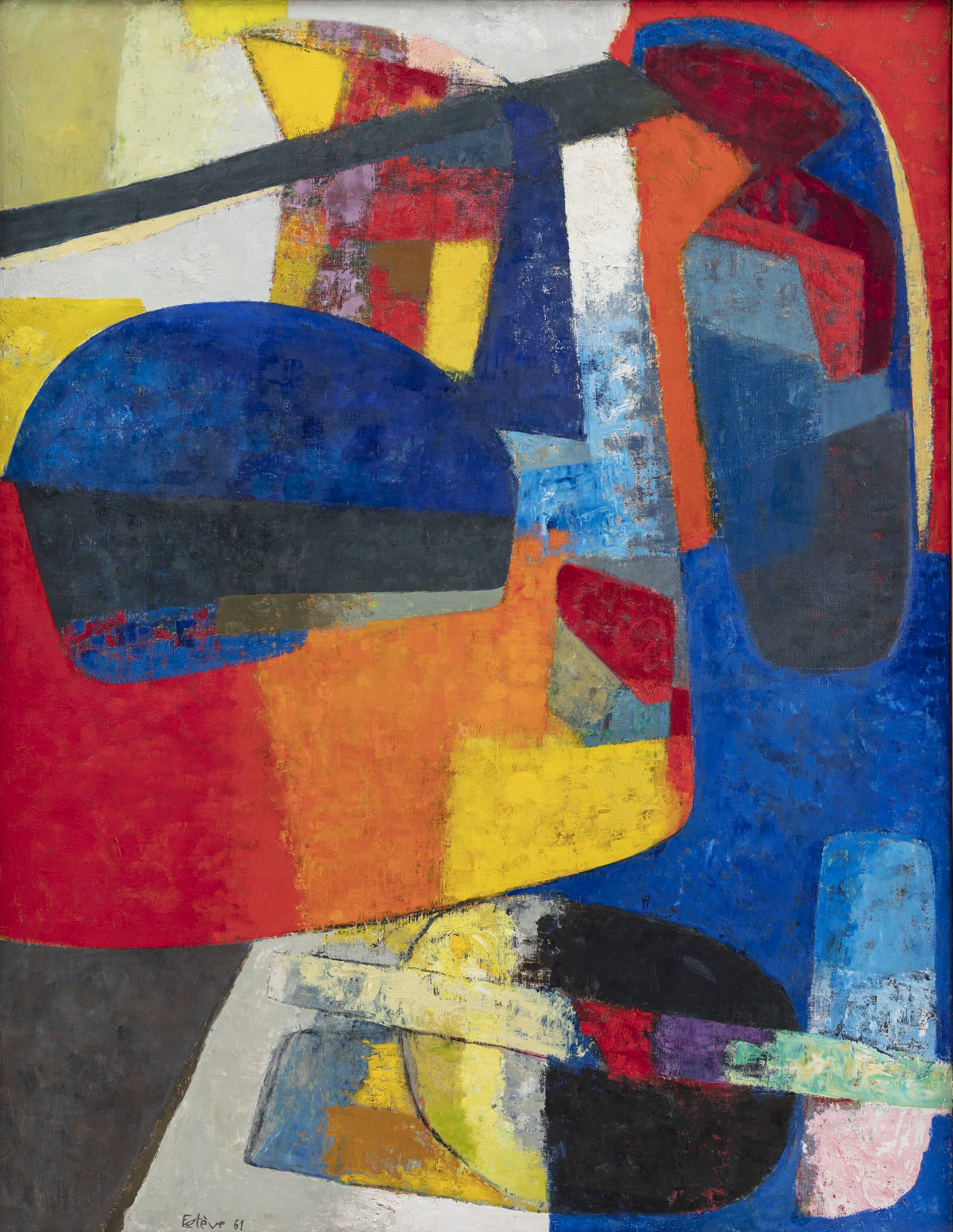 L'Oiseleur du Pacifique, Maurice Estève, 1961