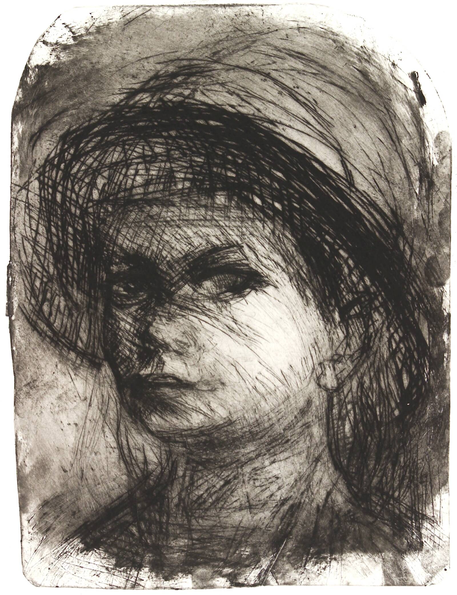 Pigeportræt, Holger J. Jensen, 1954-1956