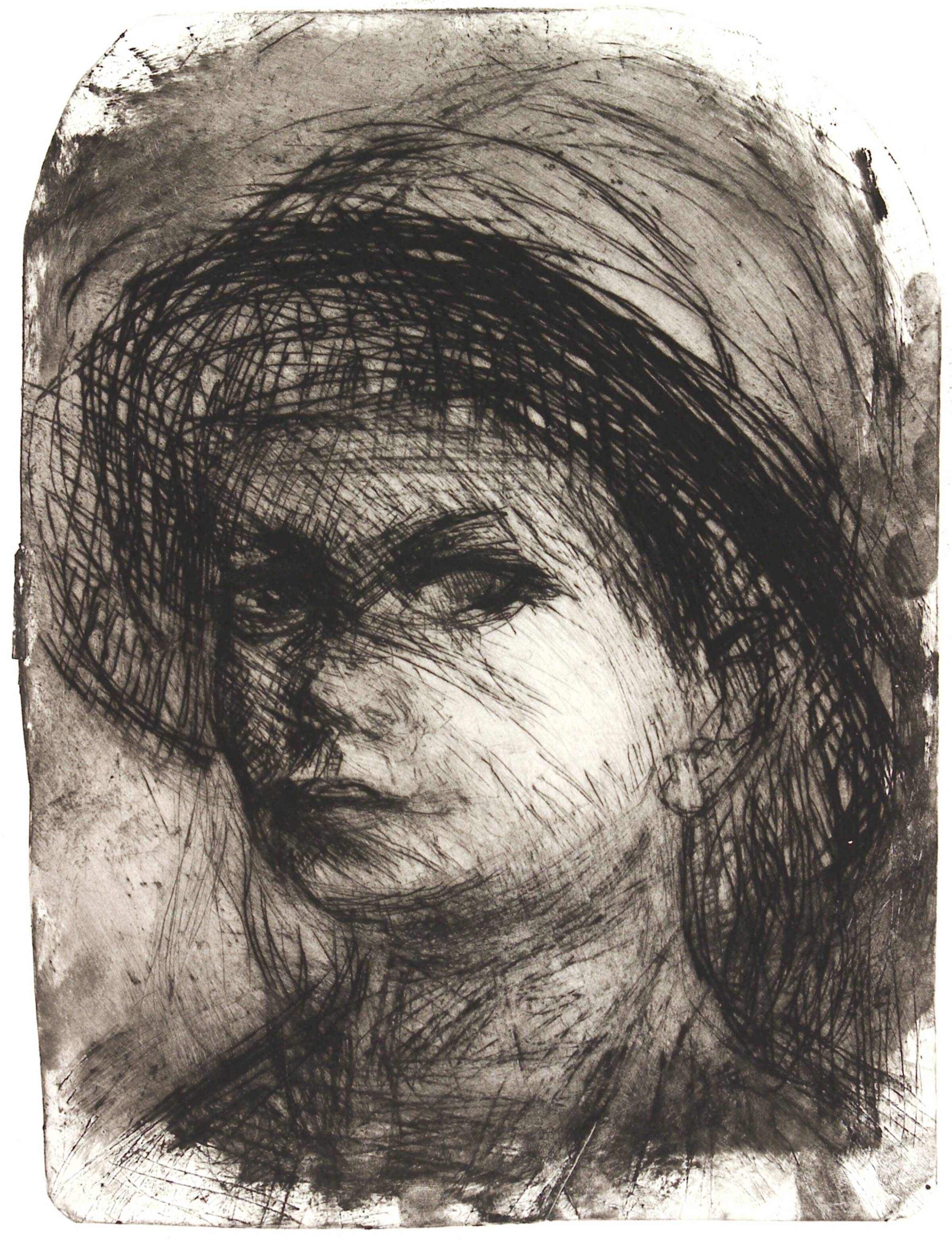 Pigeportræt, Holger J. Jensen, 1954-1956