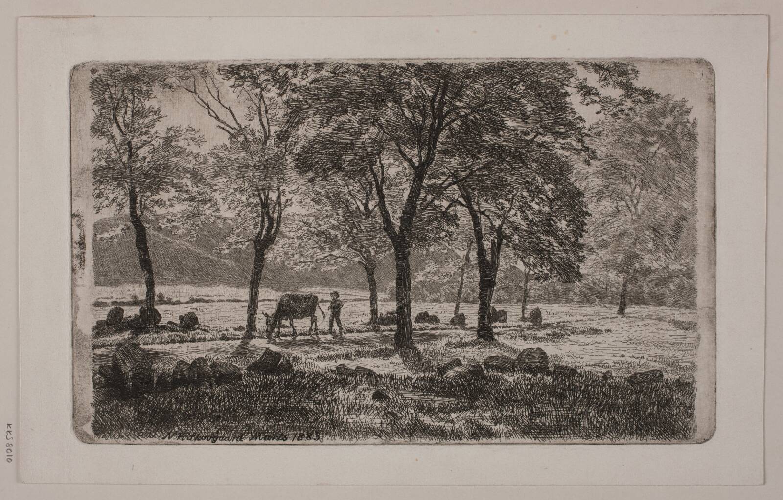 Landskab, Niels Skovgaard, 1883