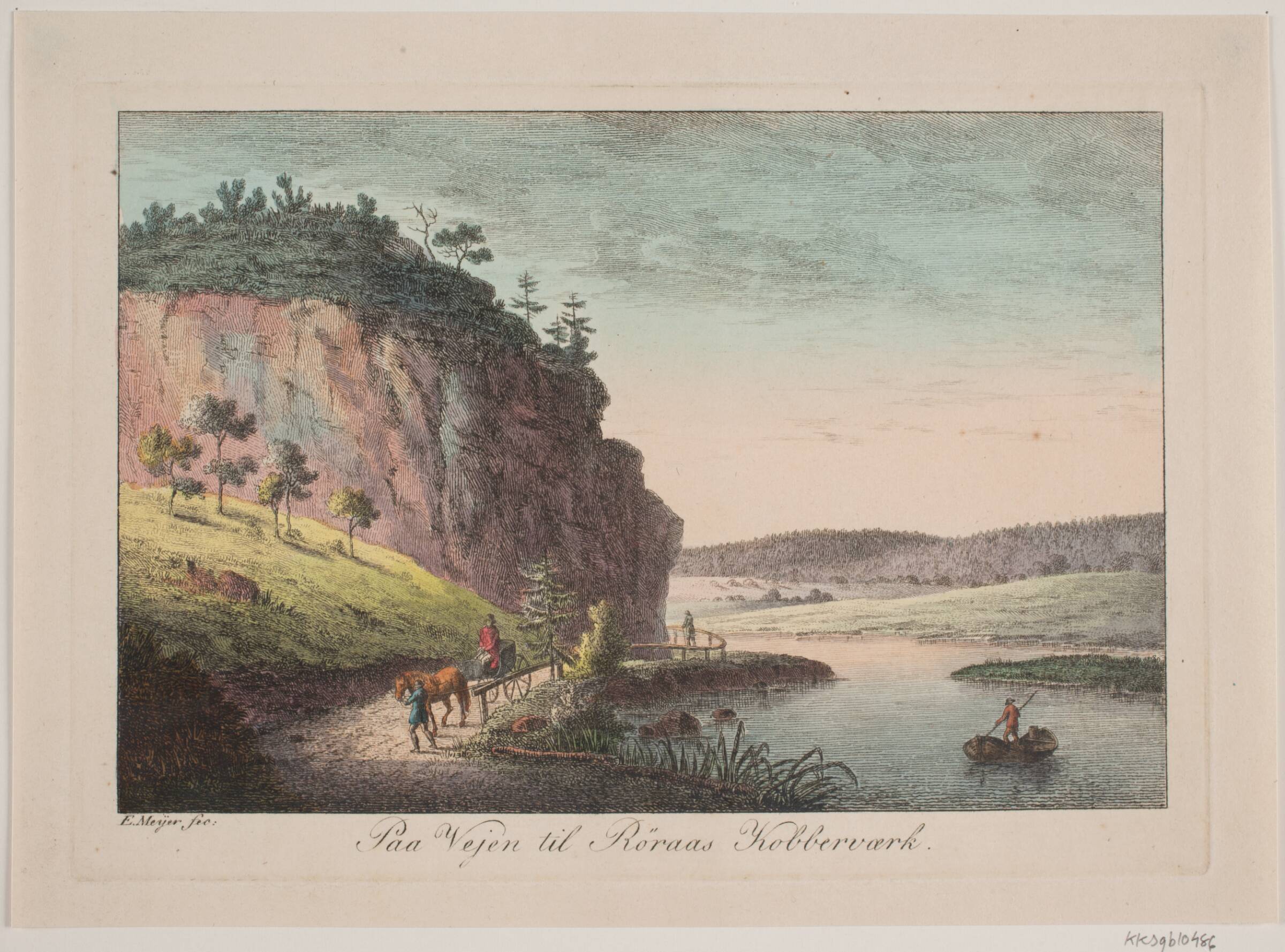 Paa Vejen til Røraas Kobberværk, Elias Meyer, 1763-1809