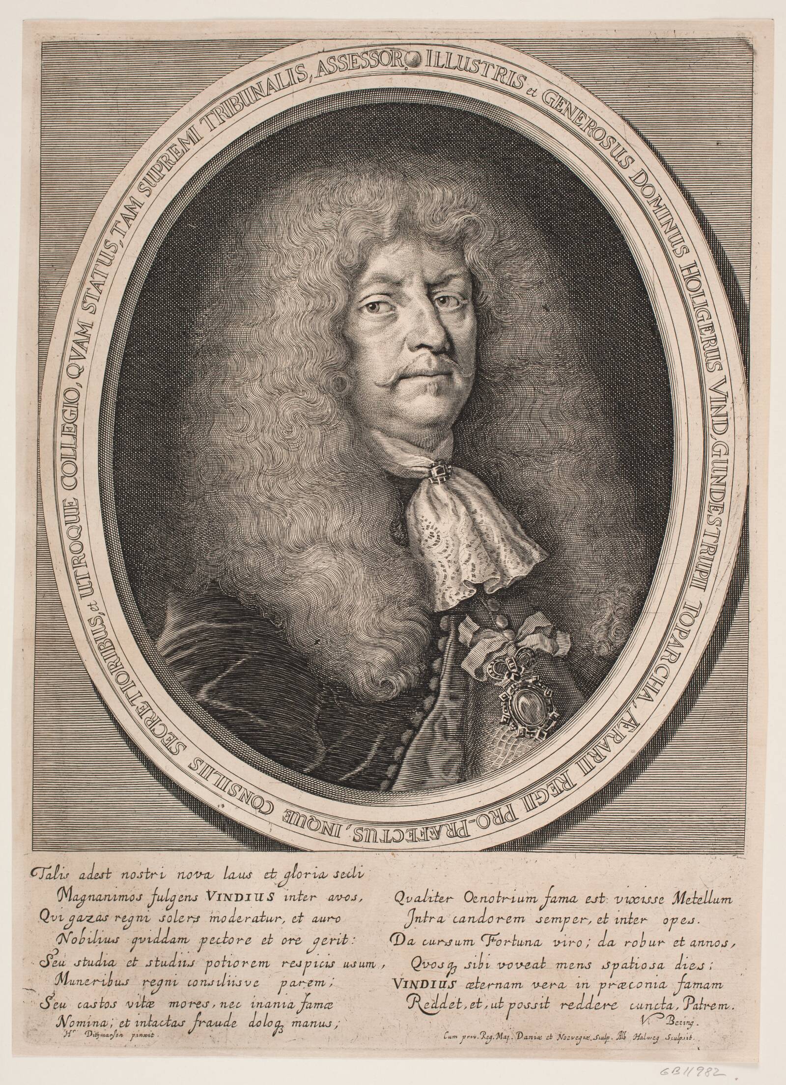 Holger Vind, Albert Haelwegh, 1669-1671