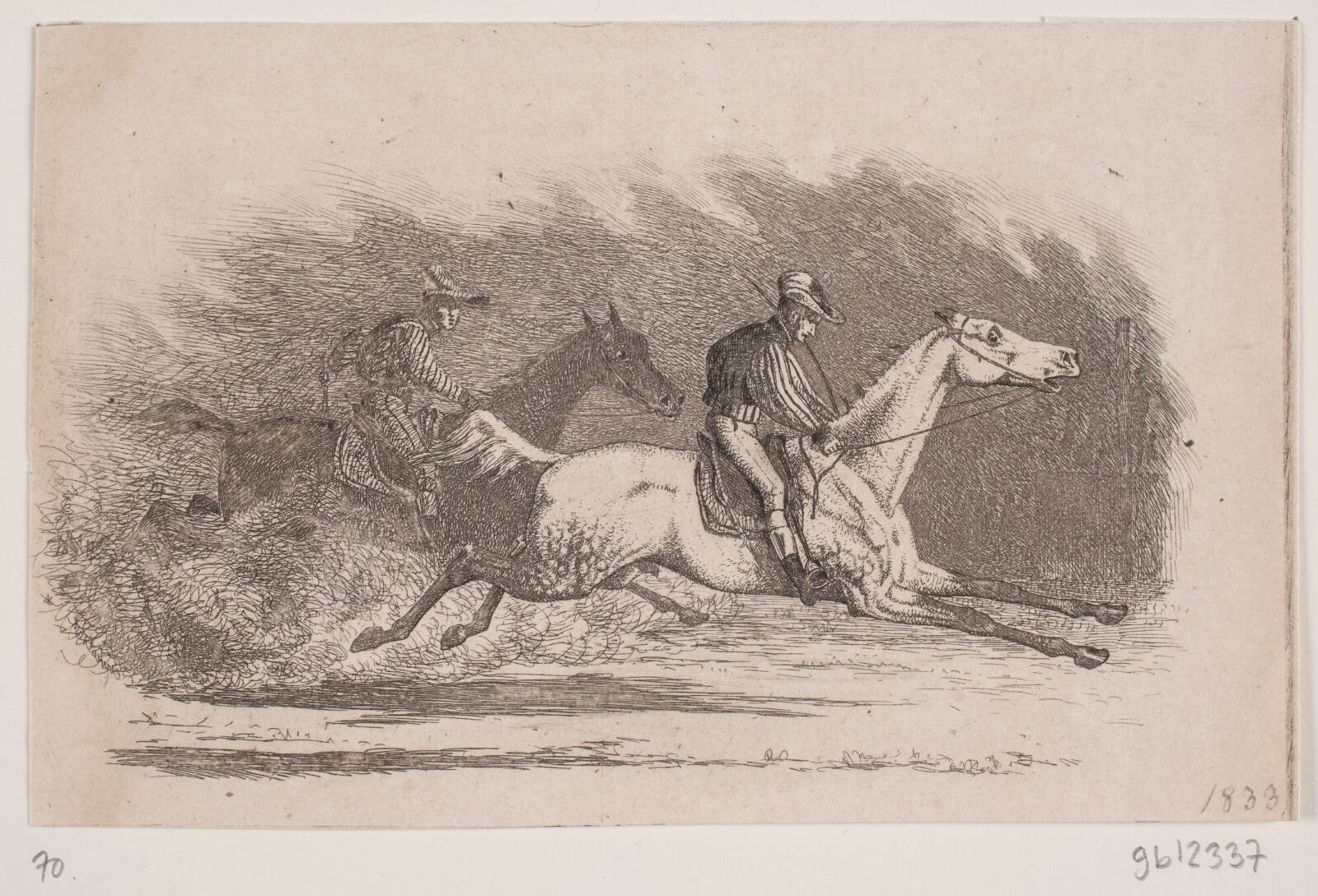Hestevæddeløb, Christian Holm, 1833