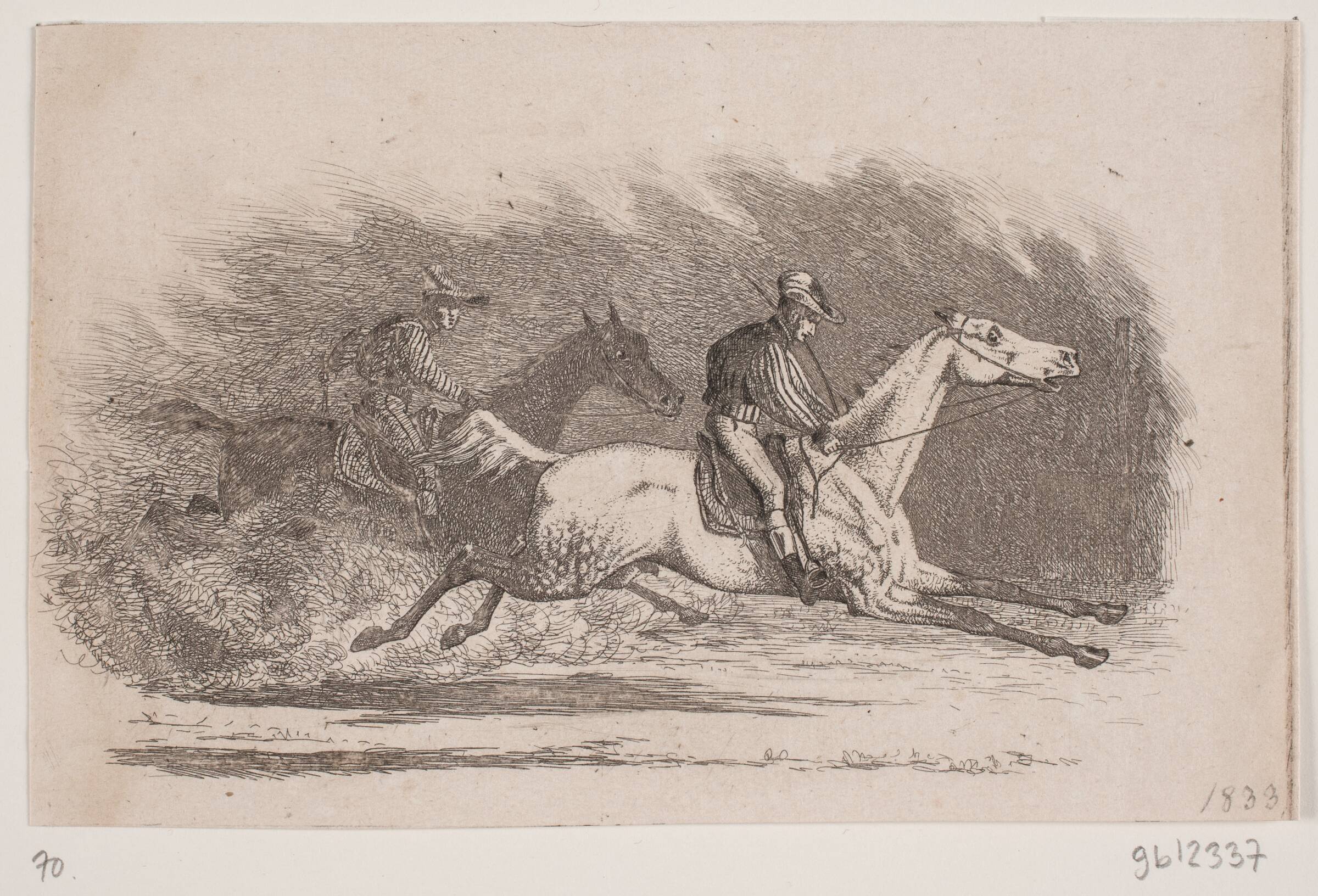 Hestevæddeløb, Christian Holm, 1833