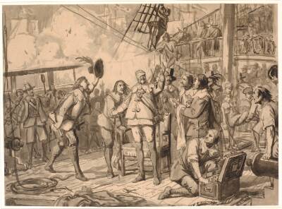 Chr. IV på "Trefoldigheden"