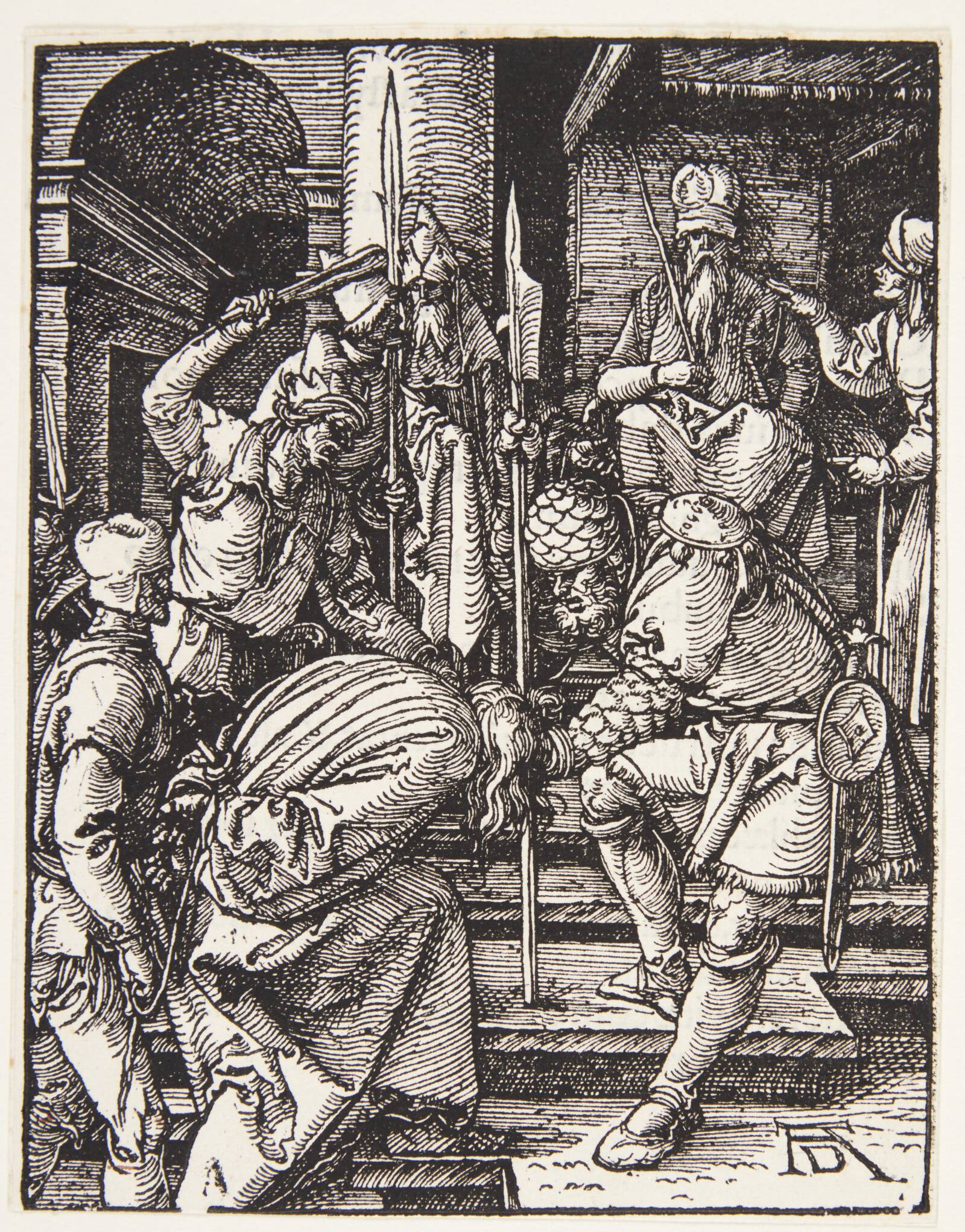 Kristus for Annas, Albrecht Dürer, 1506-1509