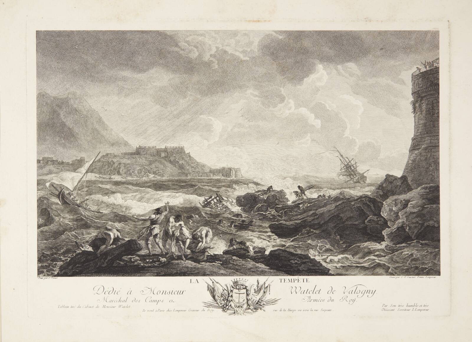 La Tempête, Catherine Élisabeth Lempereur, 1762