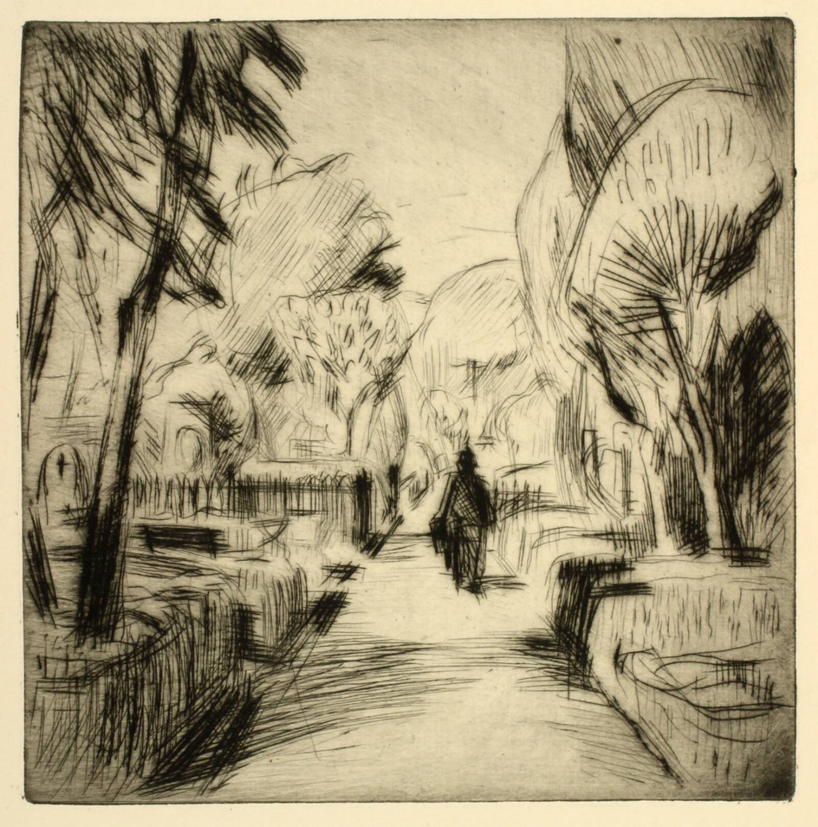 Kirkegård, Henry Nielsen, 1930