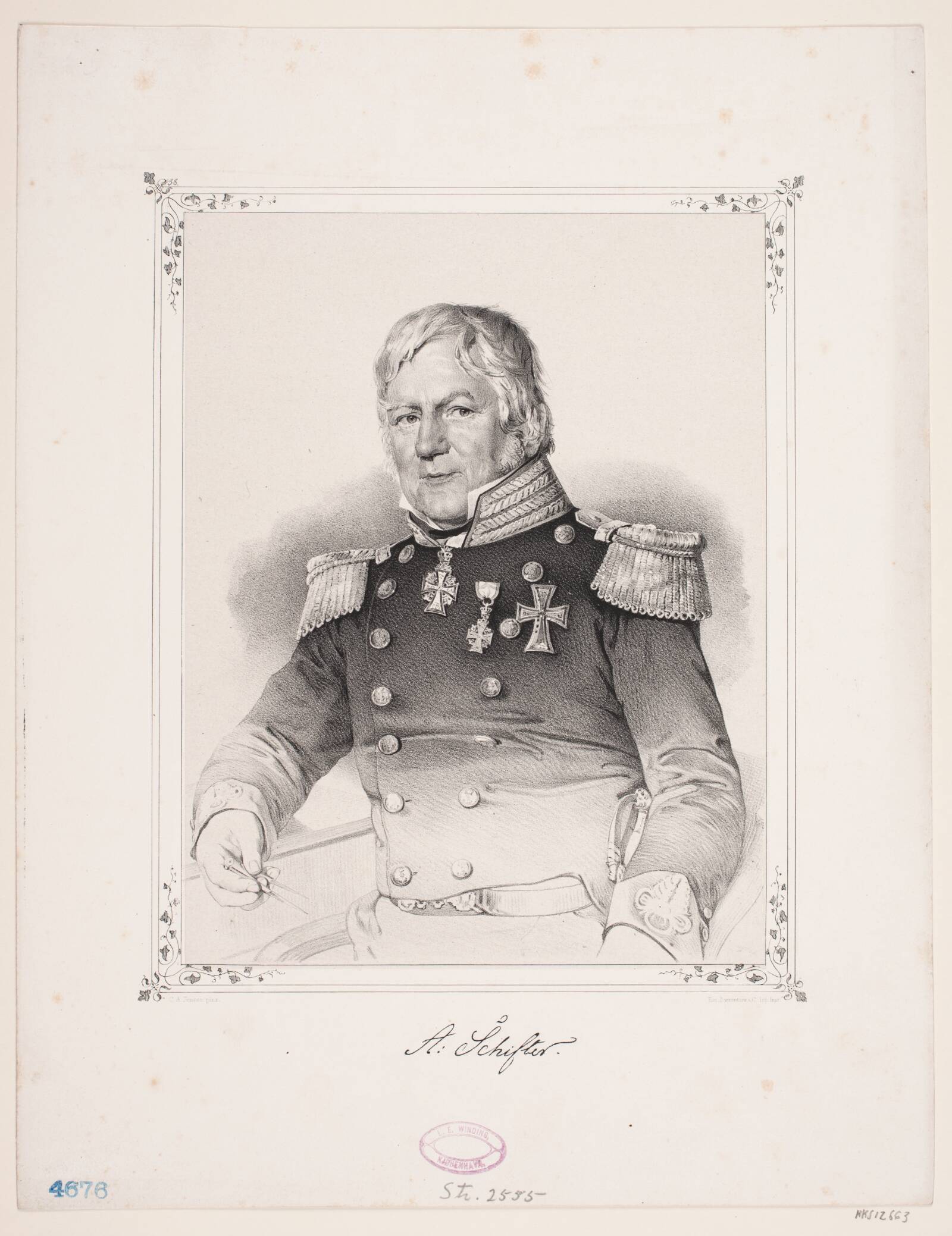 Andreas Schifter, Ubekendt, 1840-1849