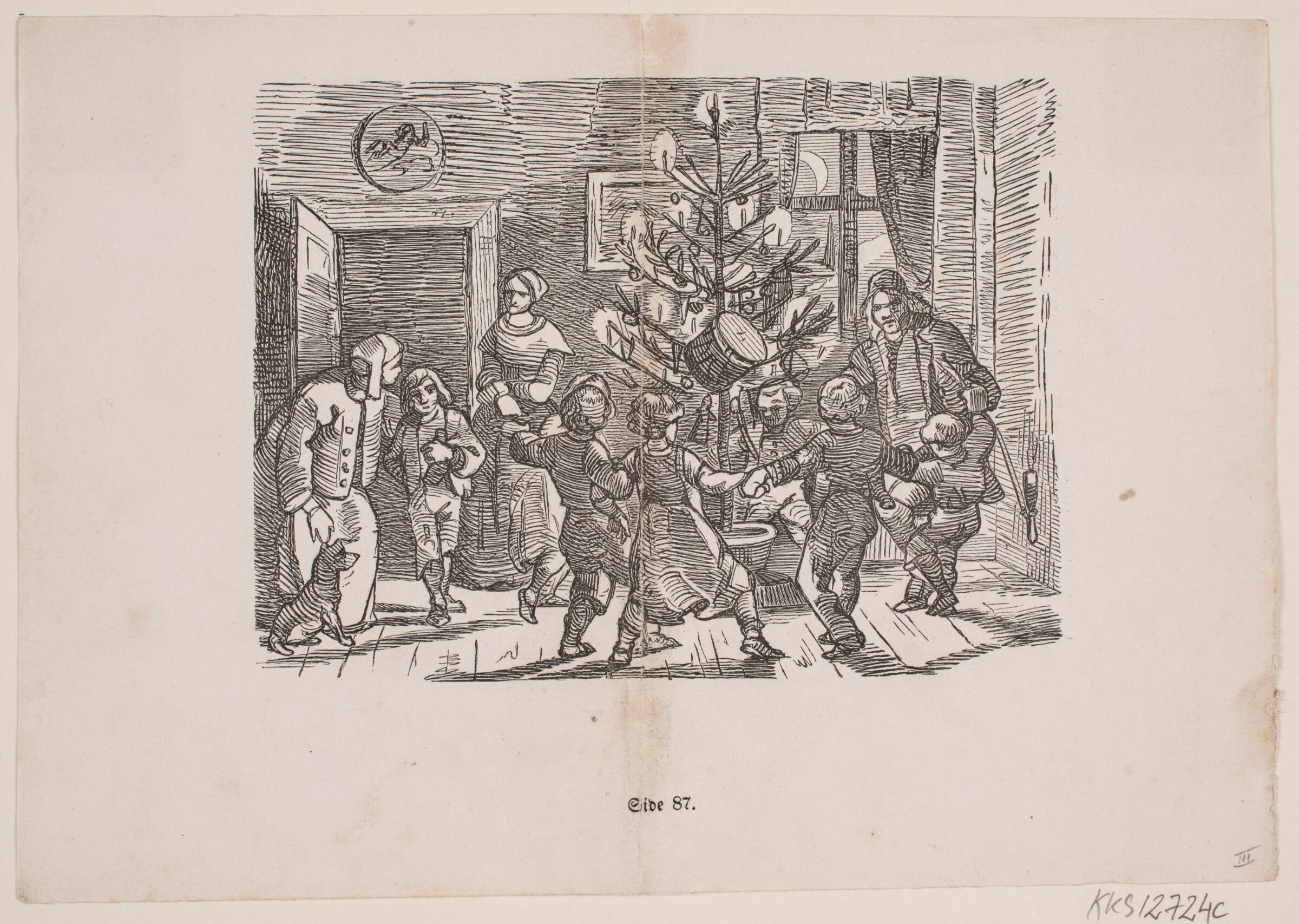 Illustration til Kennedy, Anna Ross, Johan Frederik Rosenstand, 1820-1887