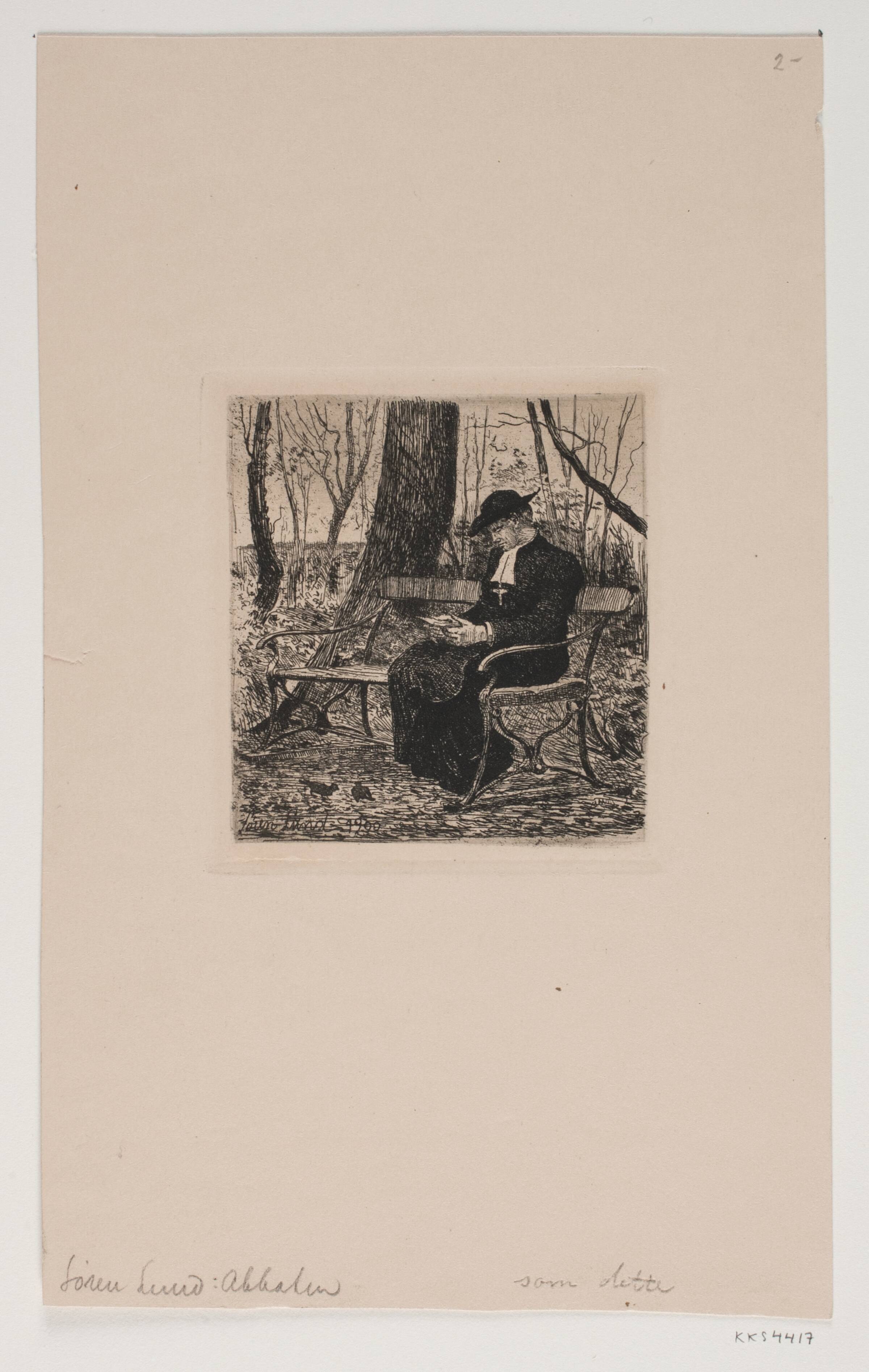 Abbaten, Søren Lund, 1900