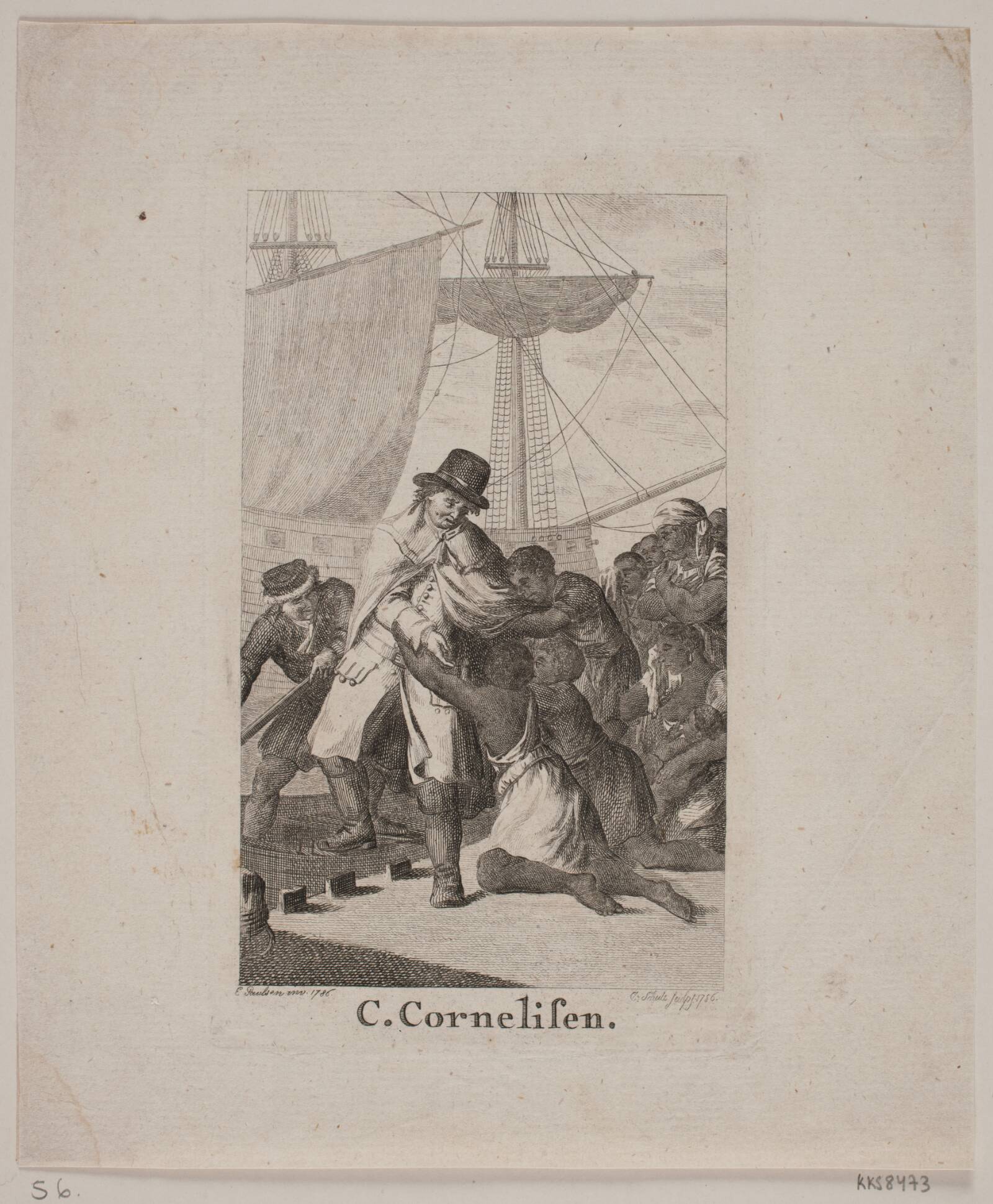 C. Cornelisen, Georg Christian Schule, 1786