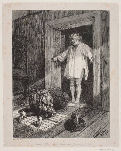 Illustration til Holberg: "Peder Paars"