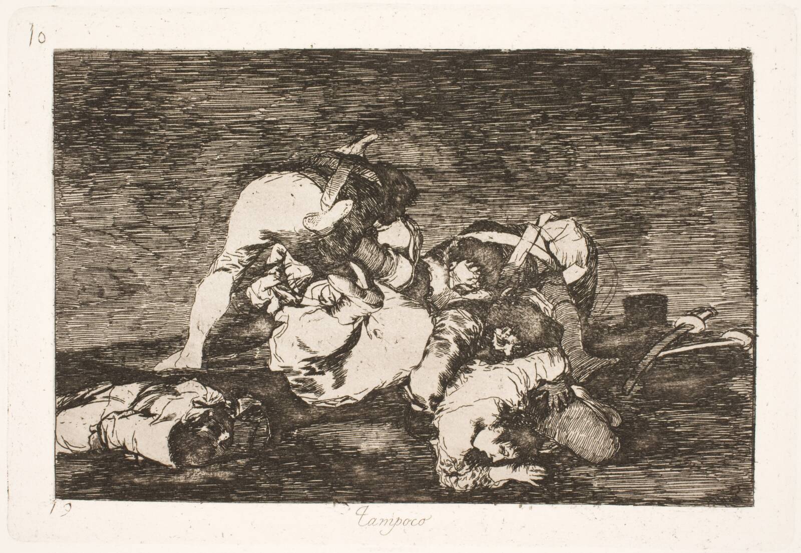 Også dette (10), Francisco de Goya, 1810-1820