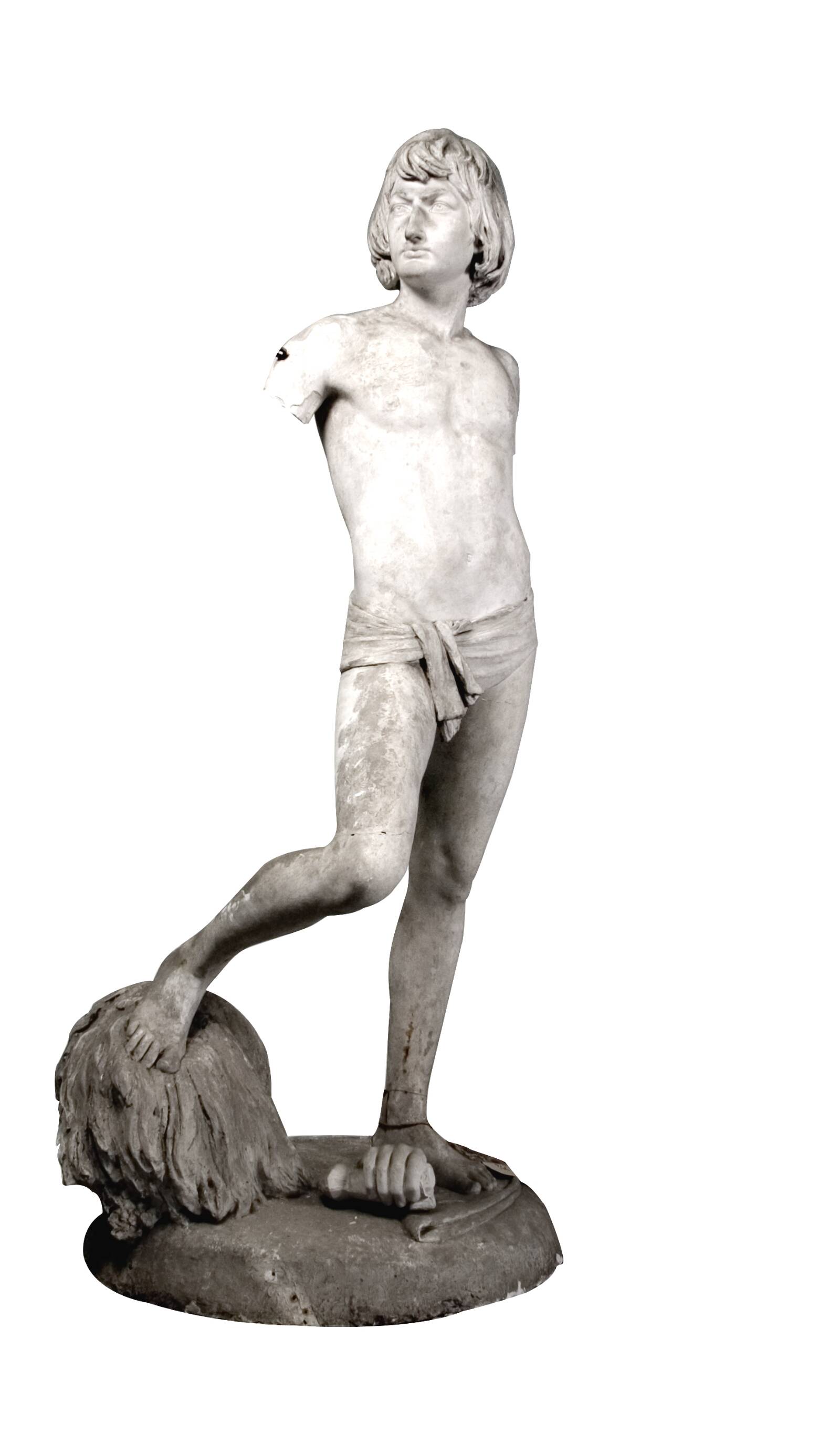 David med Goliats hoved, Carl Aarsleff, 1896-1898