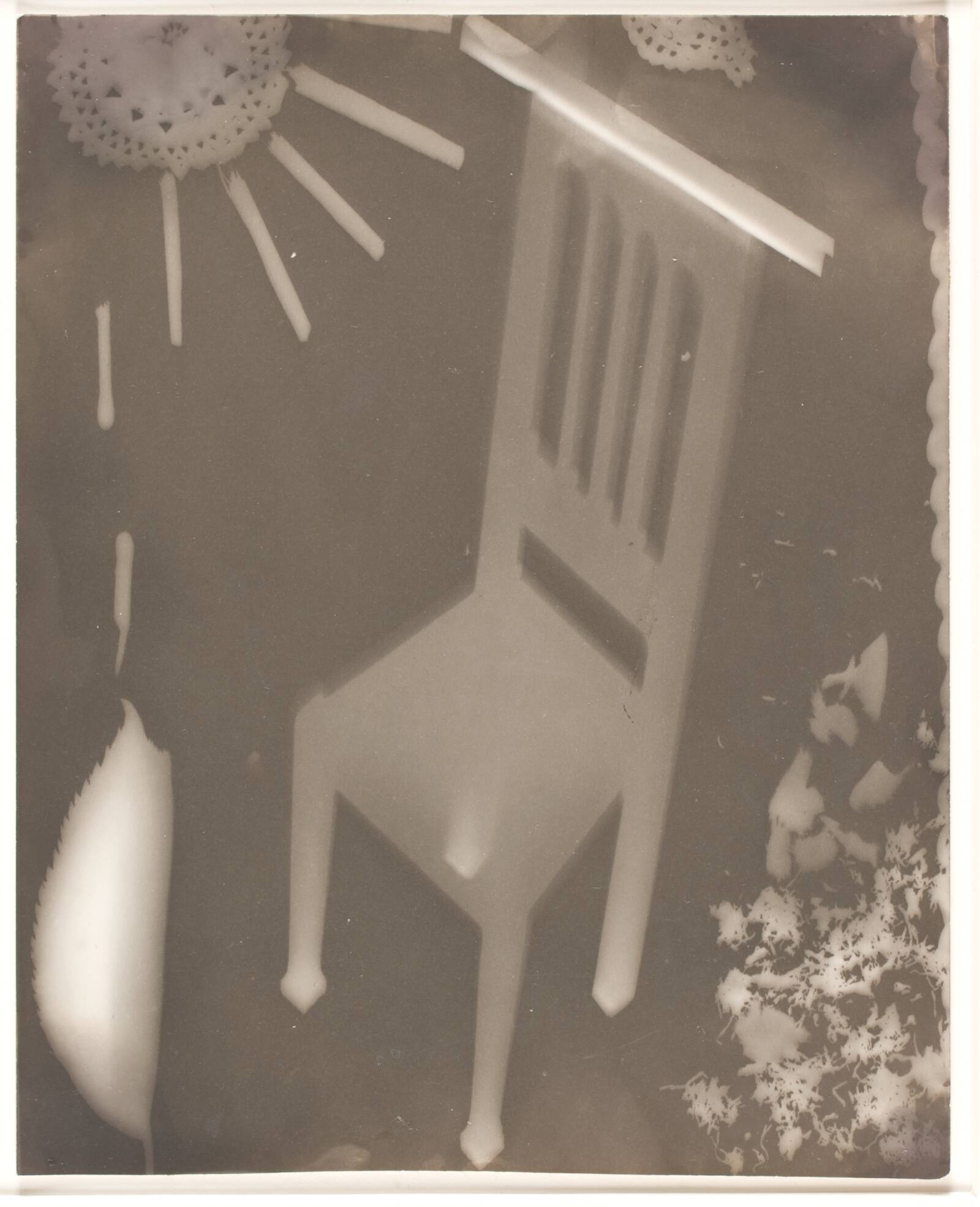 Fotogram med stol, Albert Mertz, 1947
